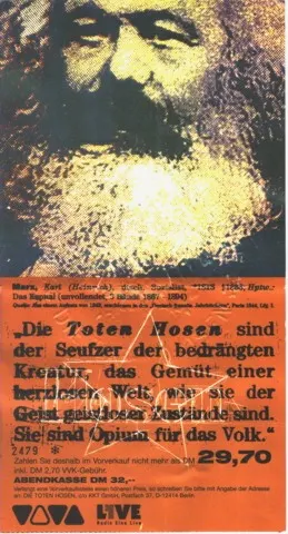 Ticket Die Toten Hosen in der Westfalenhalle Dortmund