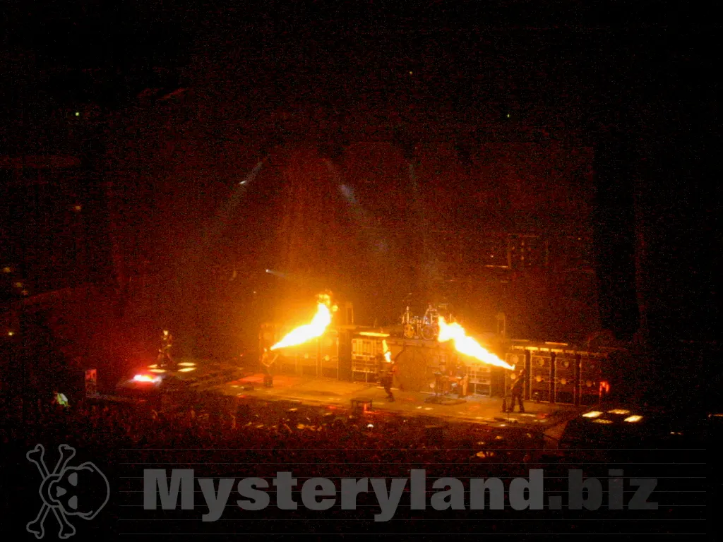 Rammstein während der Reise, Reise Tour in der Westfalenhalle
