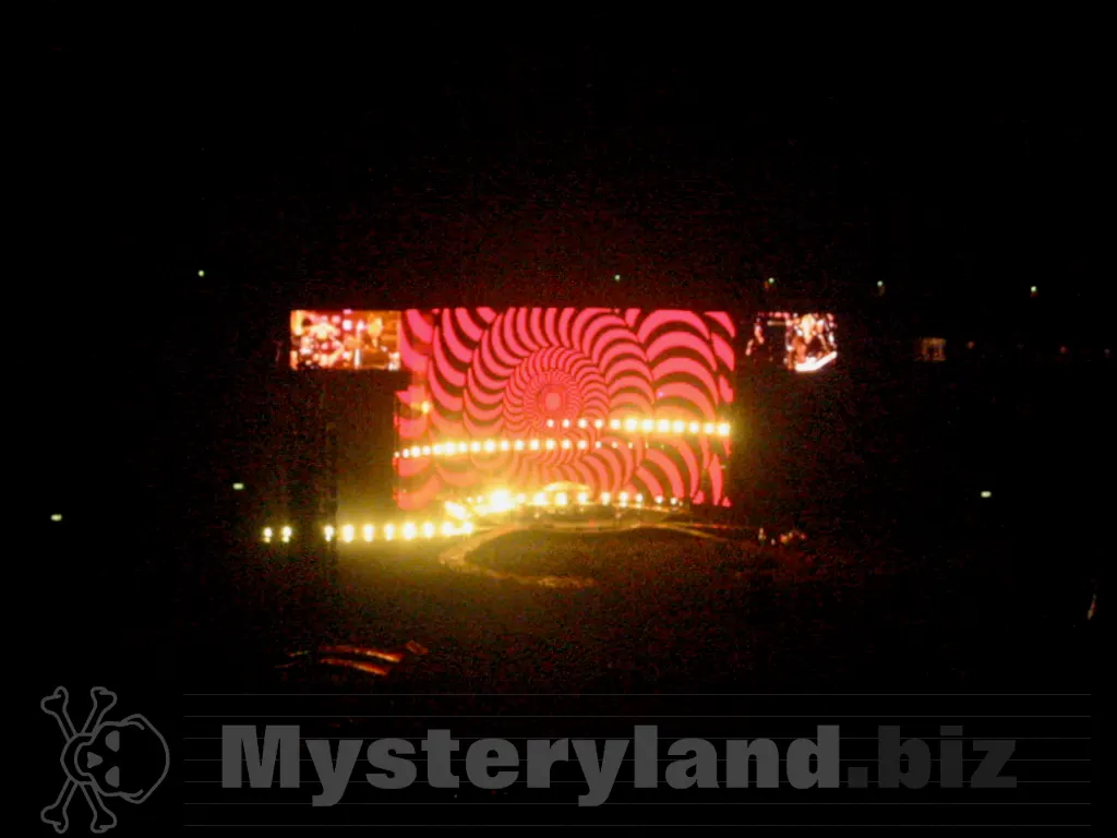 U2 Konzertabschluss im Olympiastadion Berlin