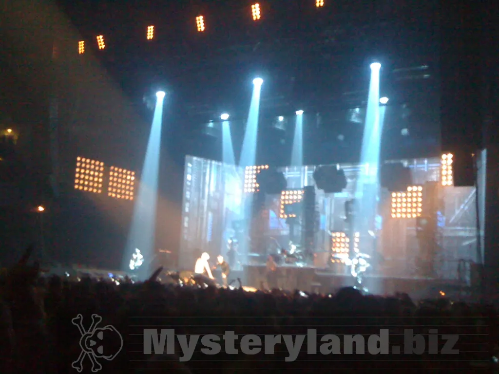 Finale des Rammstein Konzerts in Köln