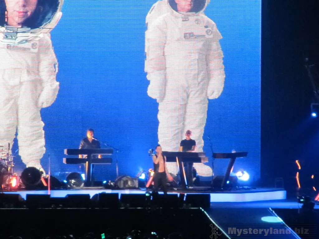 Depeche Mode live auf der Tour of the Universe