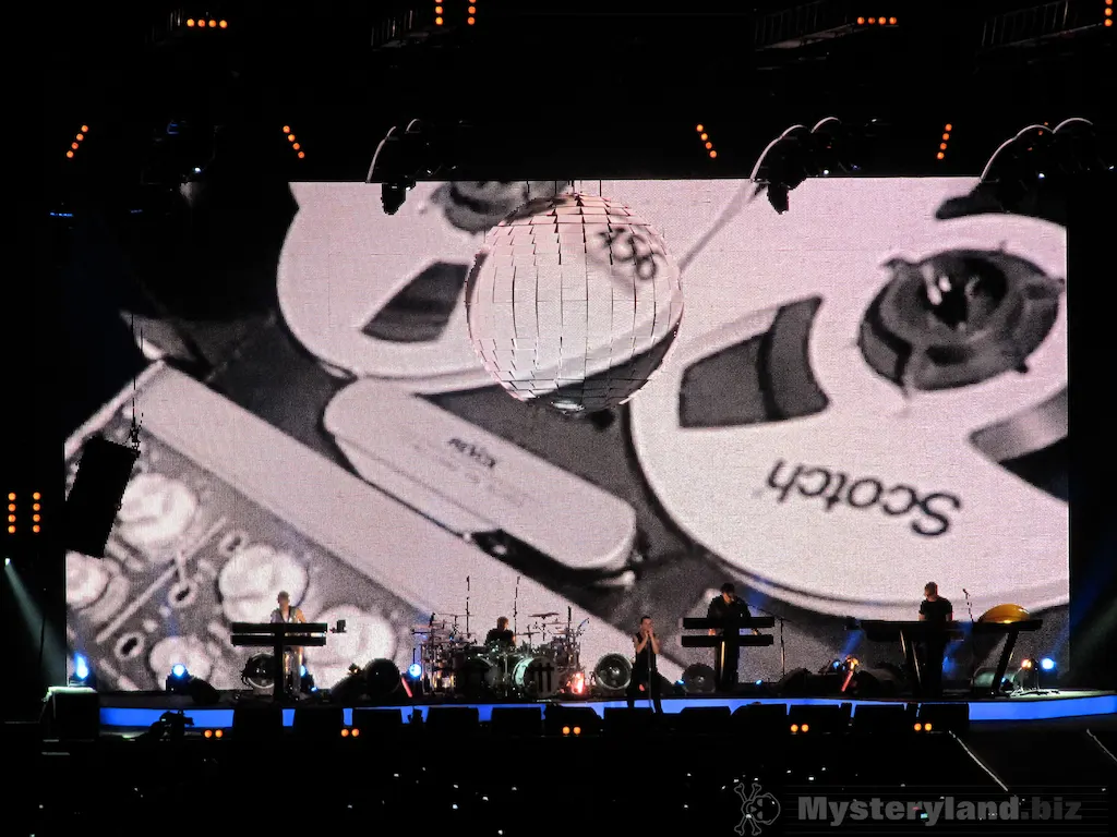 Depeche Mode beim Finale in Düsseldorf