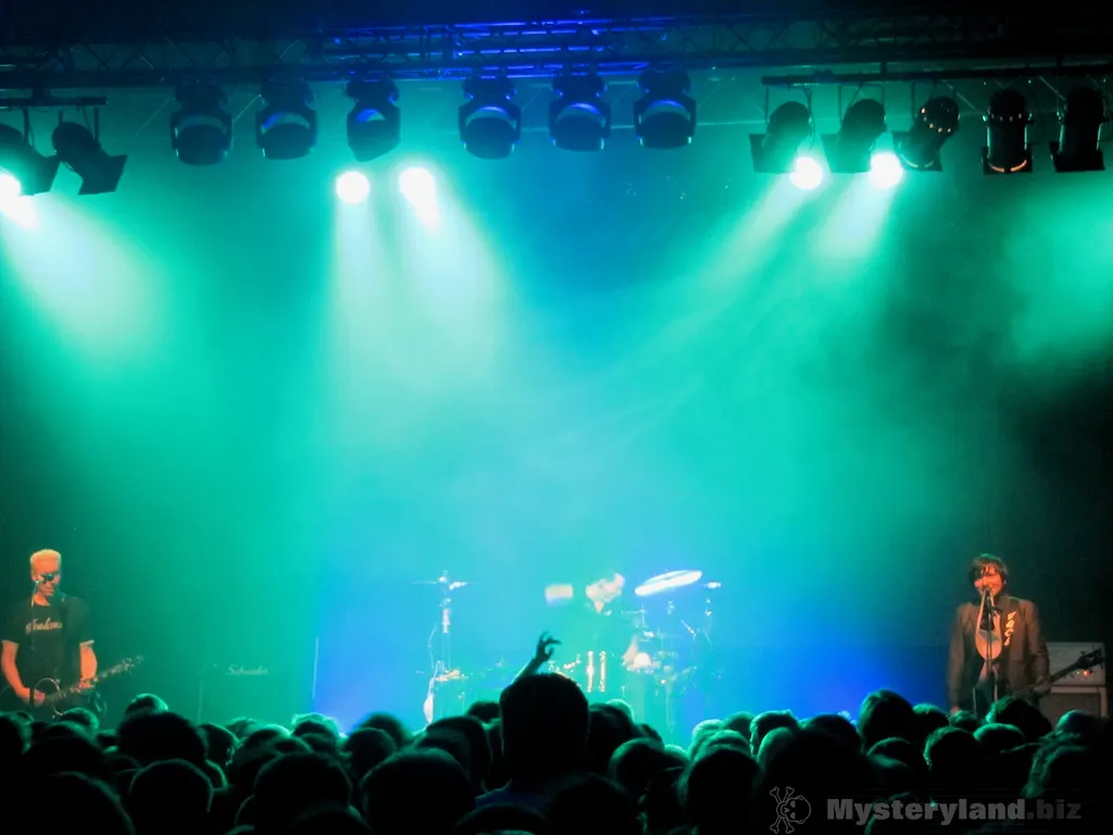 Bühne beim Laternen Joe Konzert in Osterholz-Scharmbeck