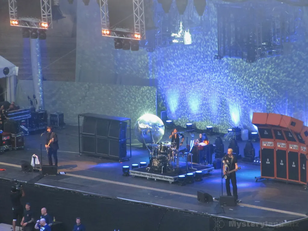 Konzertfoto vor die ärzte in der Waldbühne