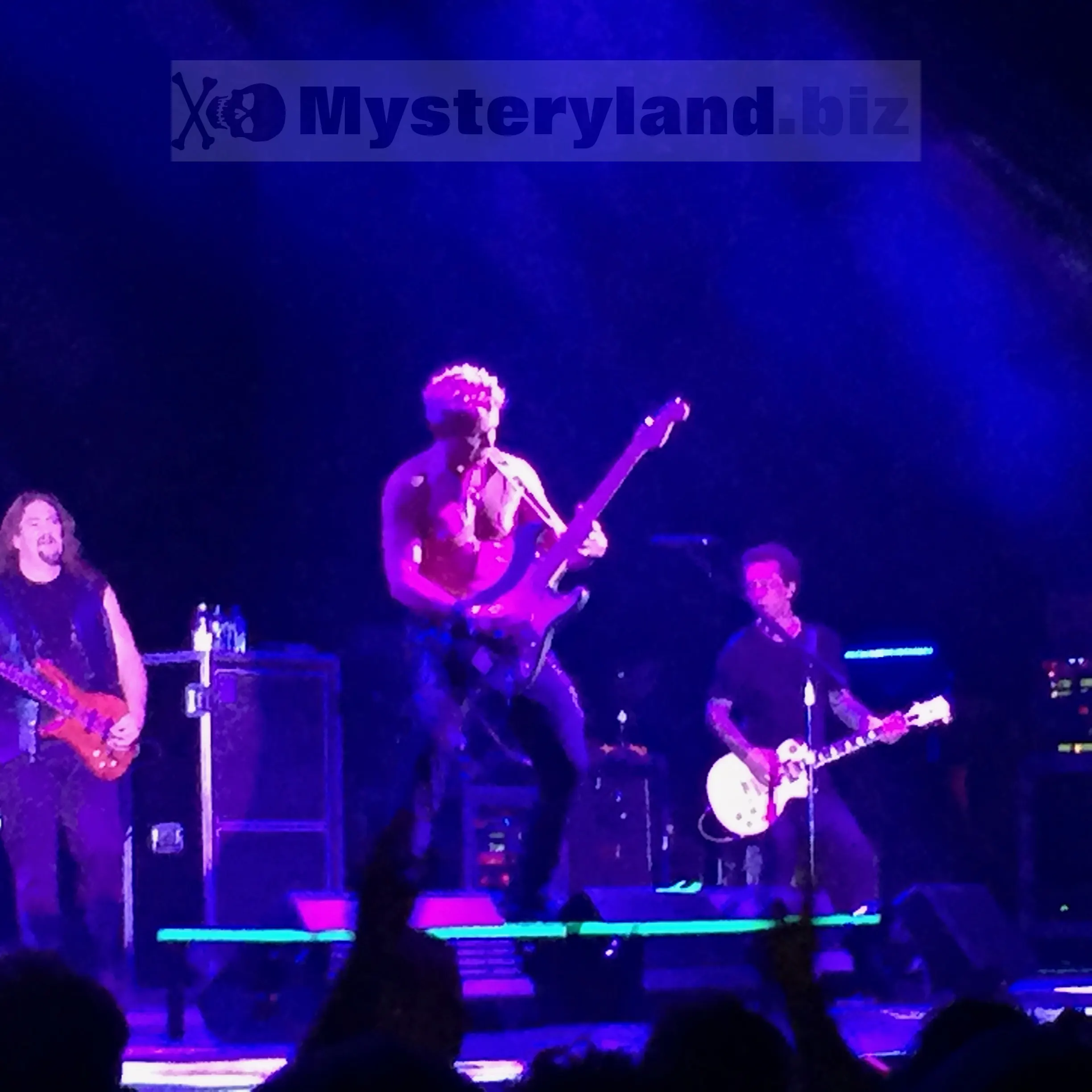 Billy Idol beim Finale in Düsseldorf
