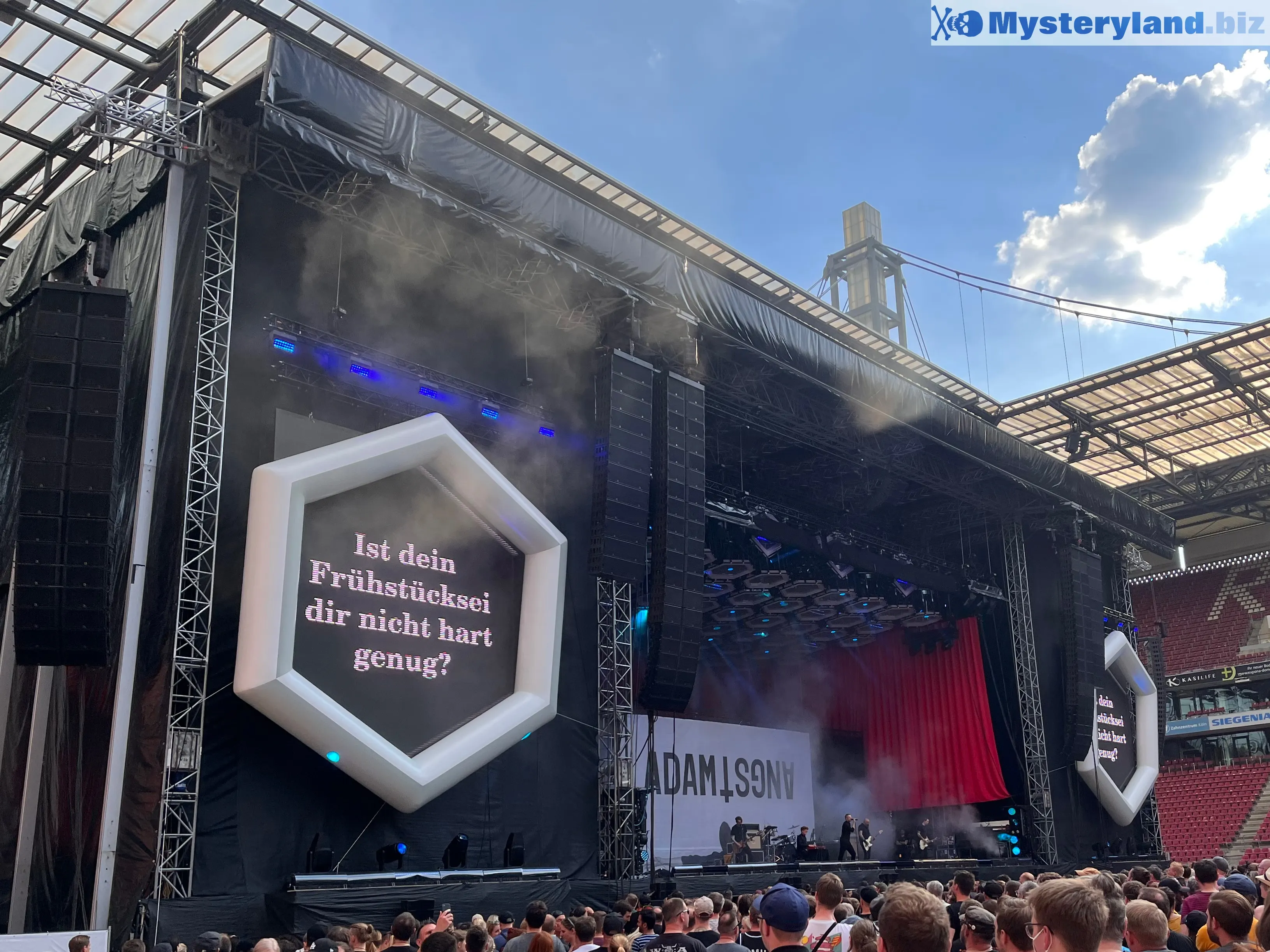 die ärzte auf der Bühne