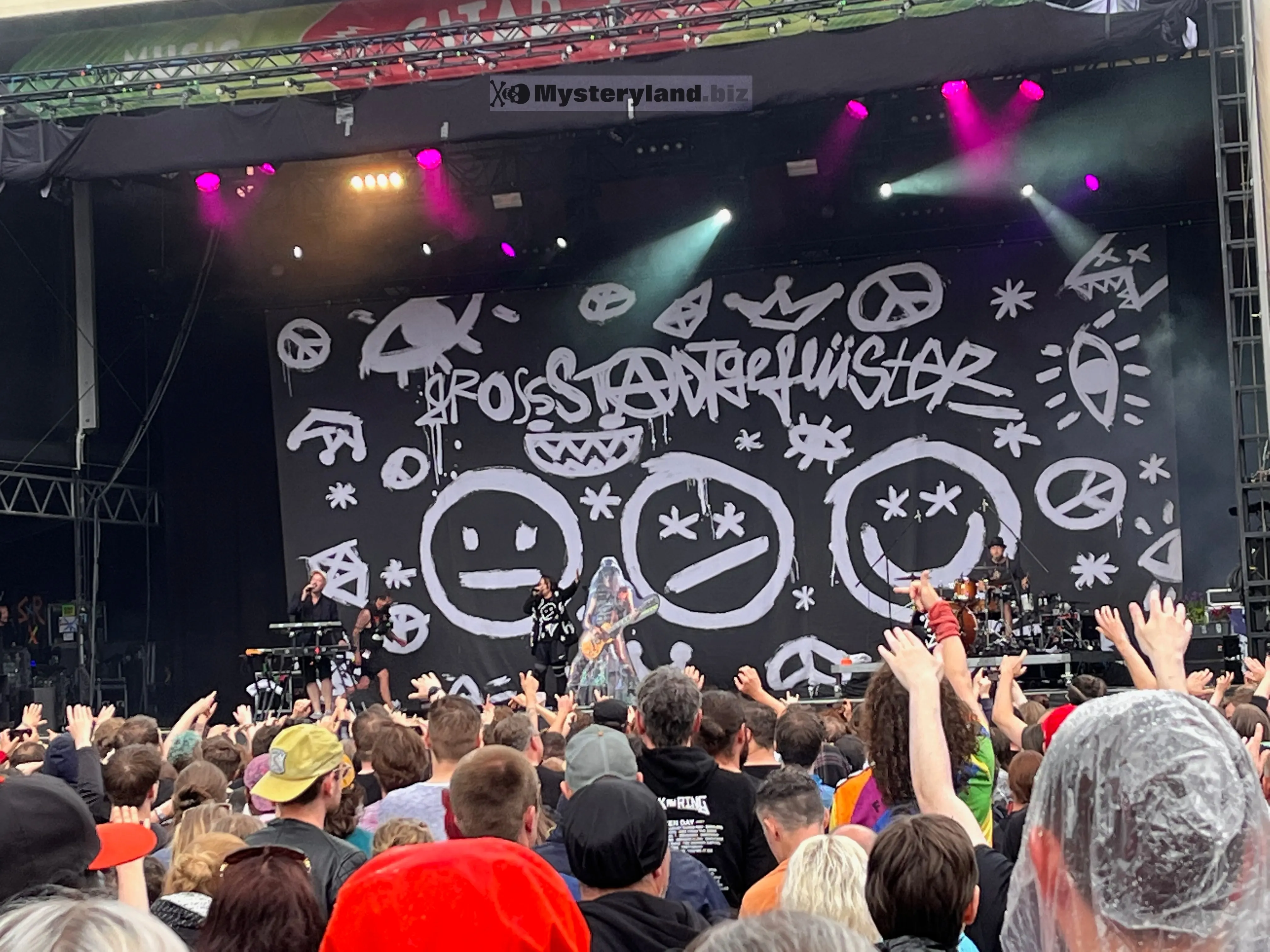 die ärzte auf der Bühne
