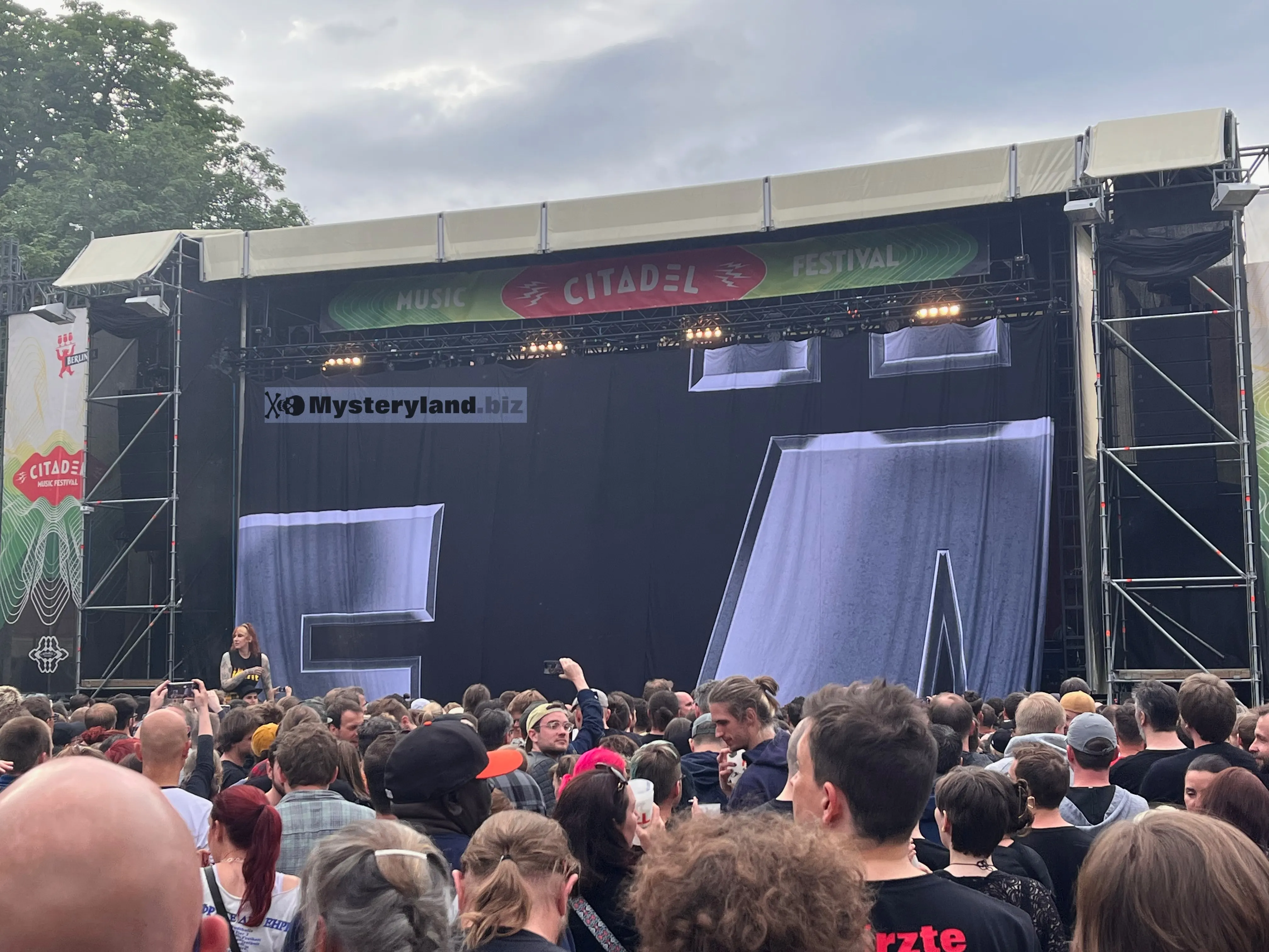 die ärzte auf der Bühne