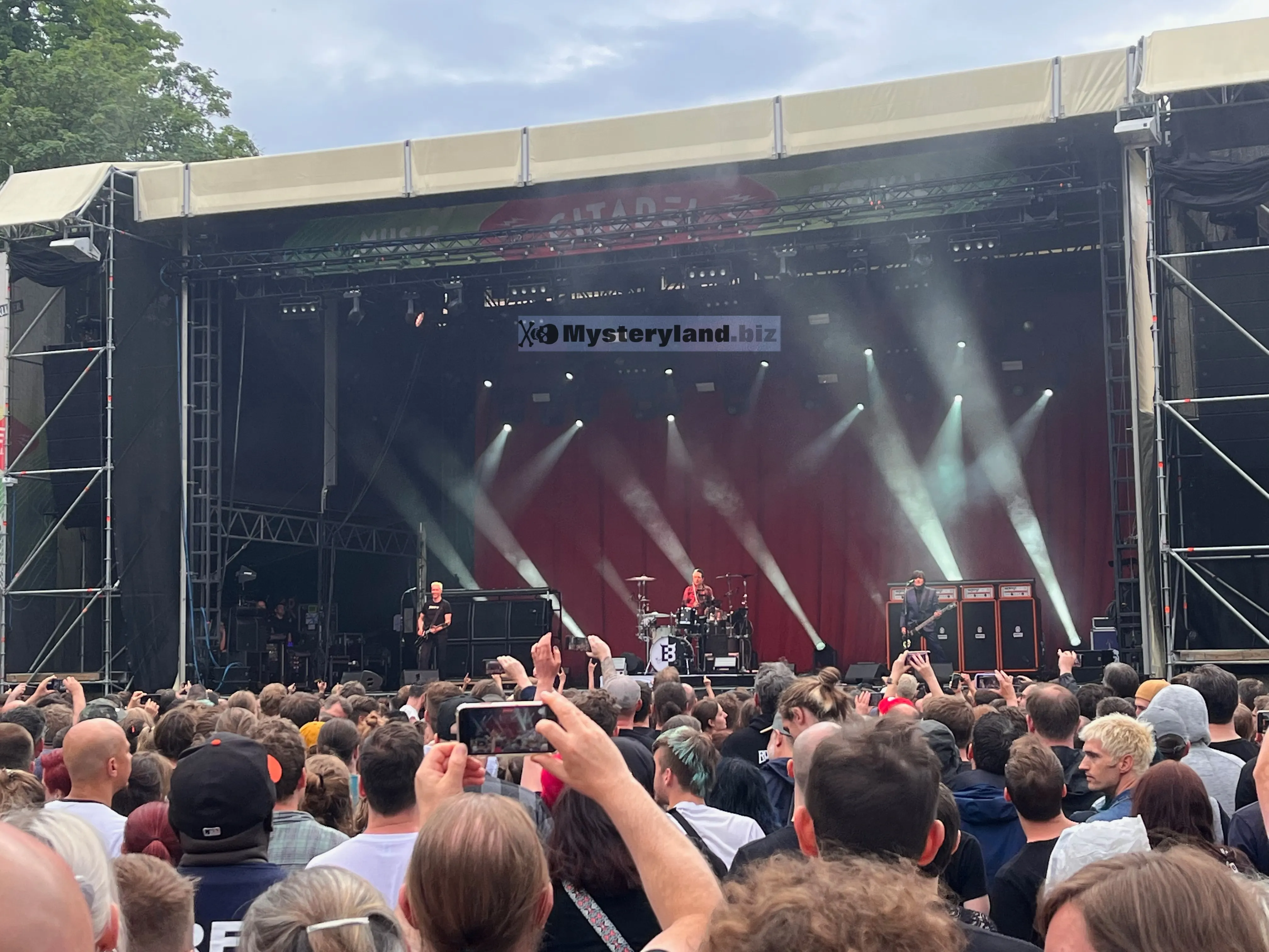 die ärzte auf der Bühne