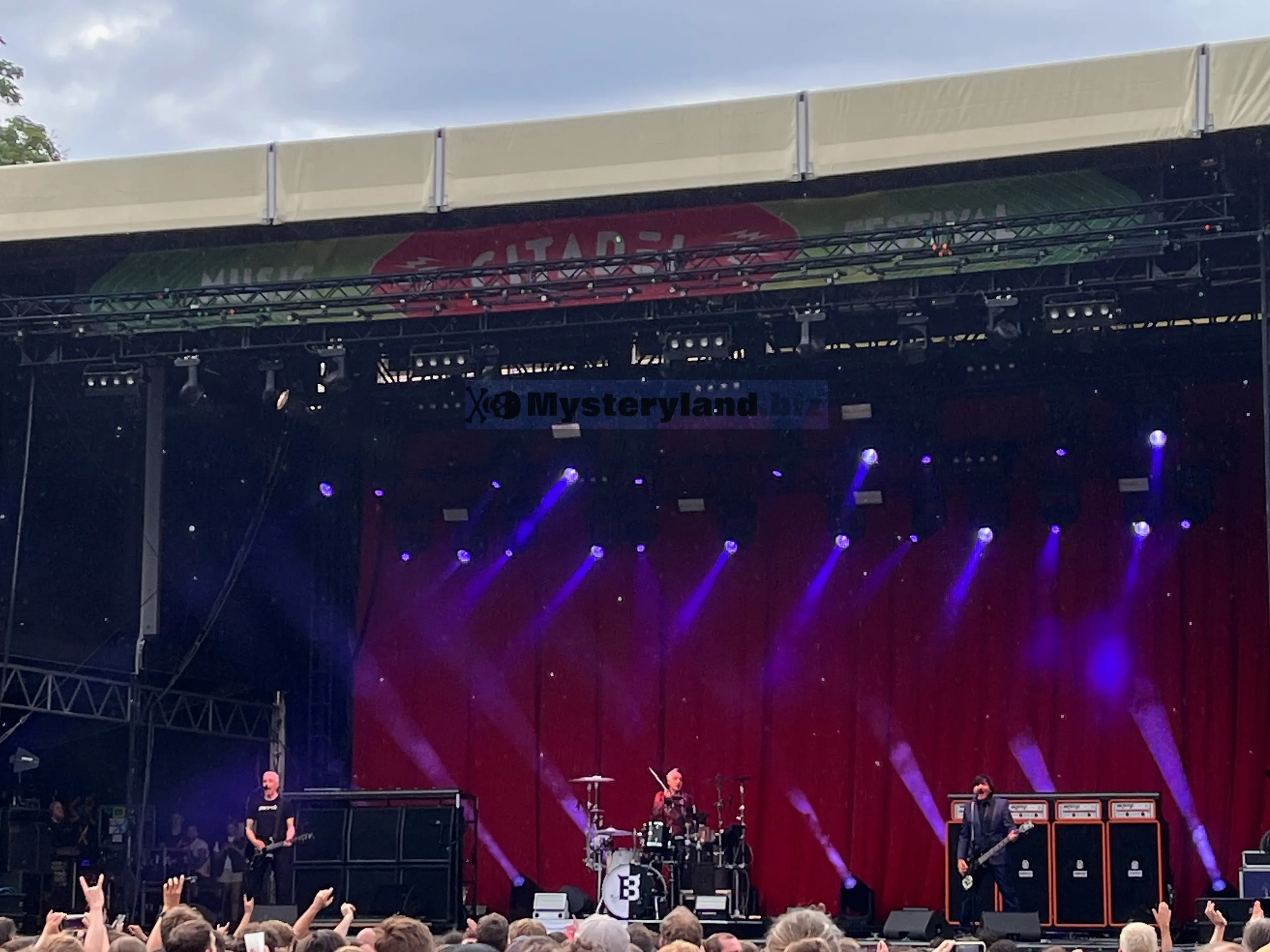 die ärzte auf der Bühne
