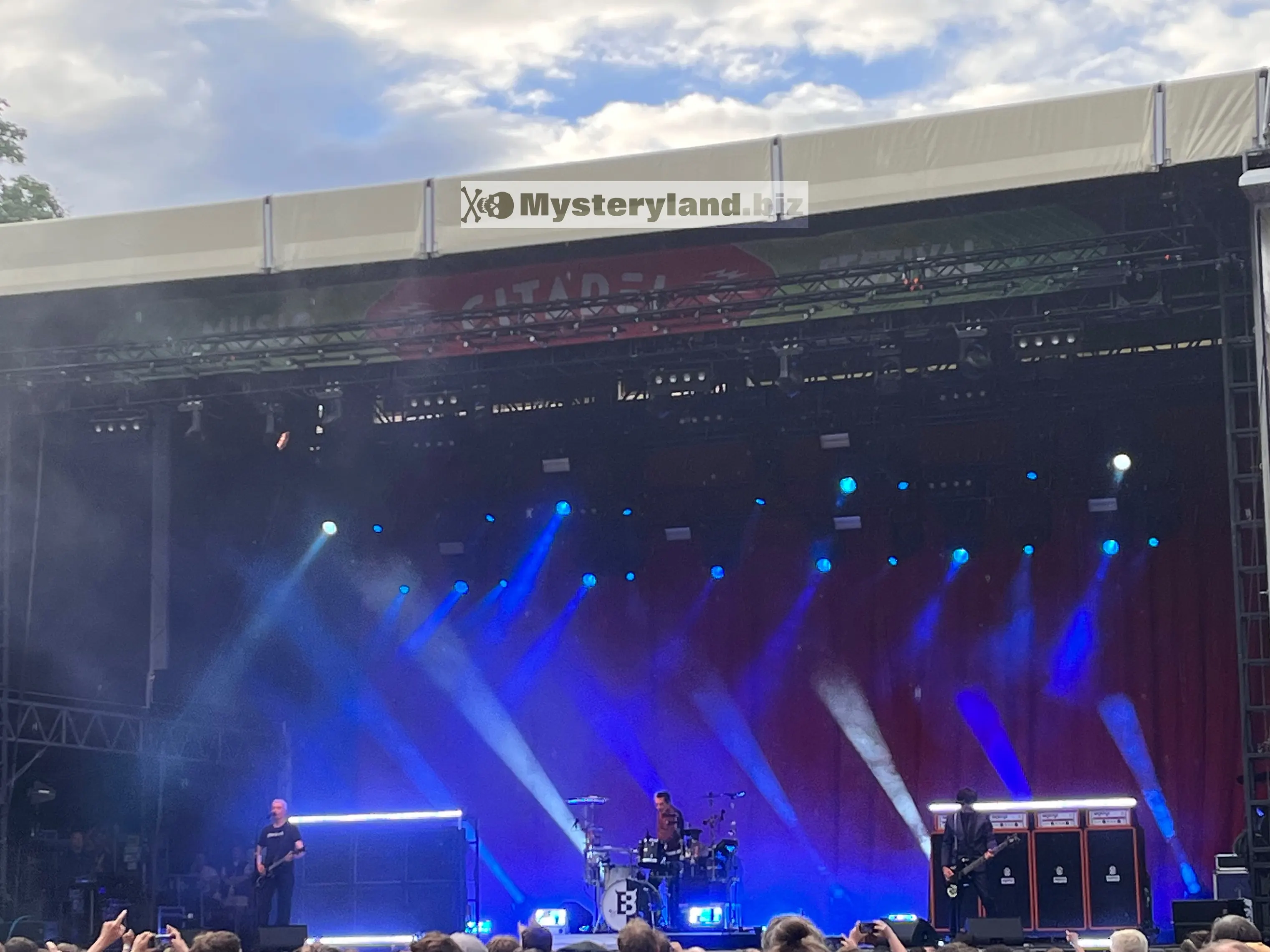 die ärzte auf der Bühne