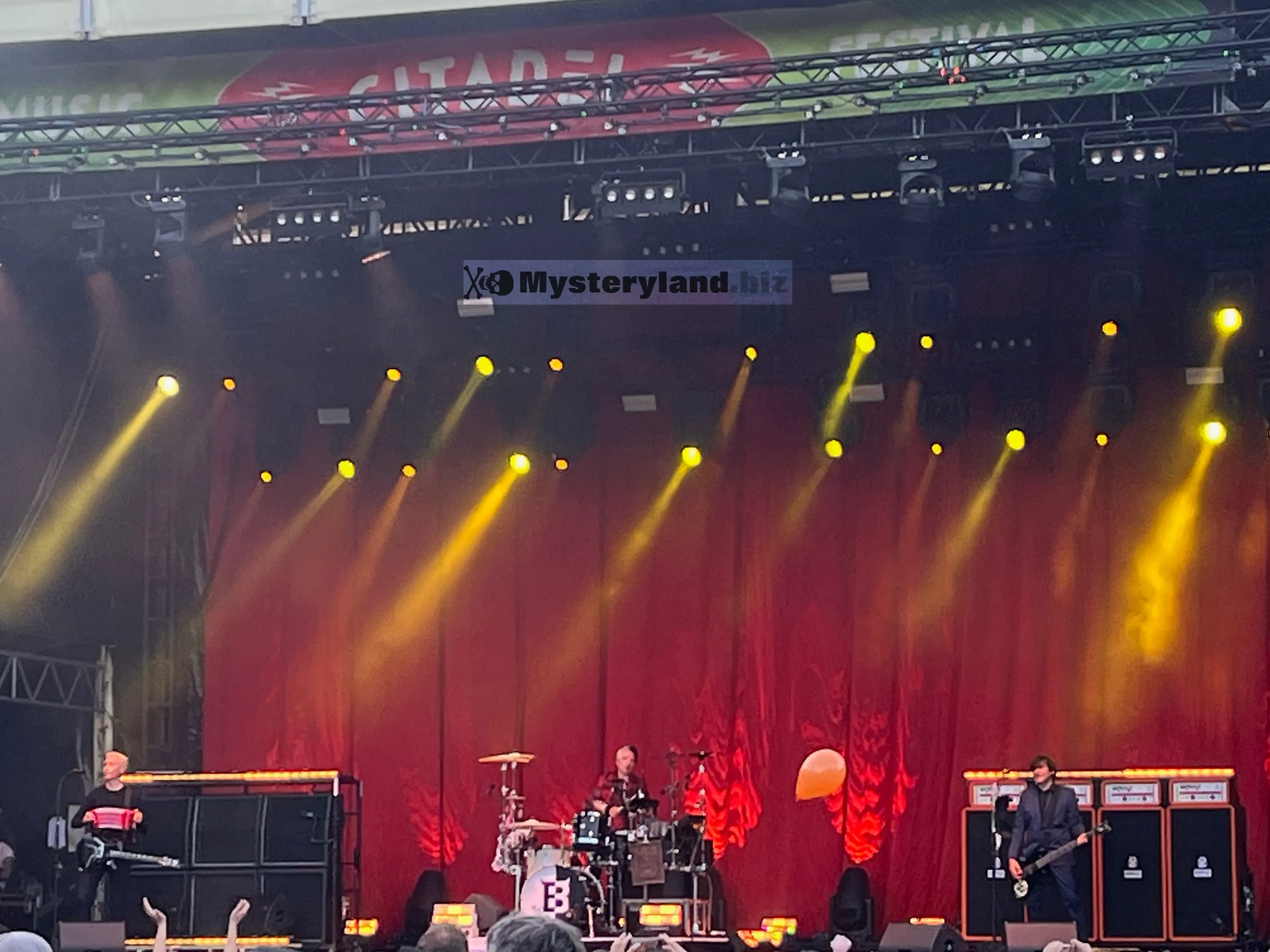 die ärzte auf der Bühne