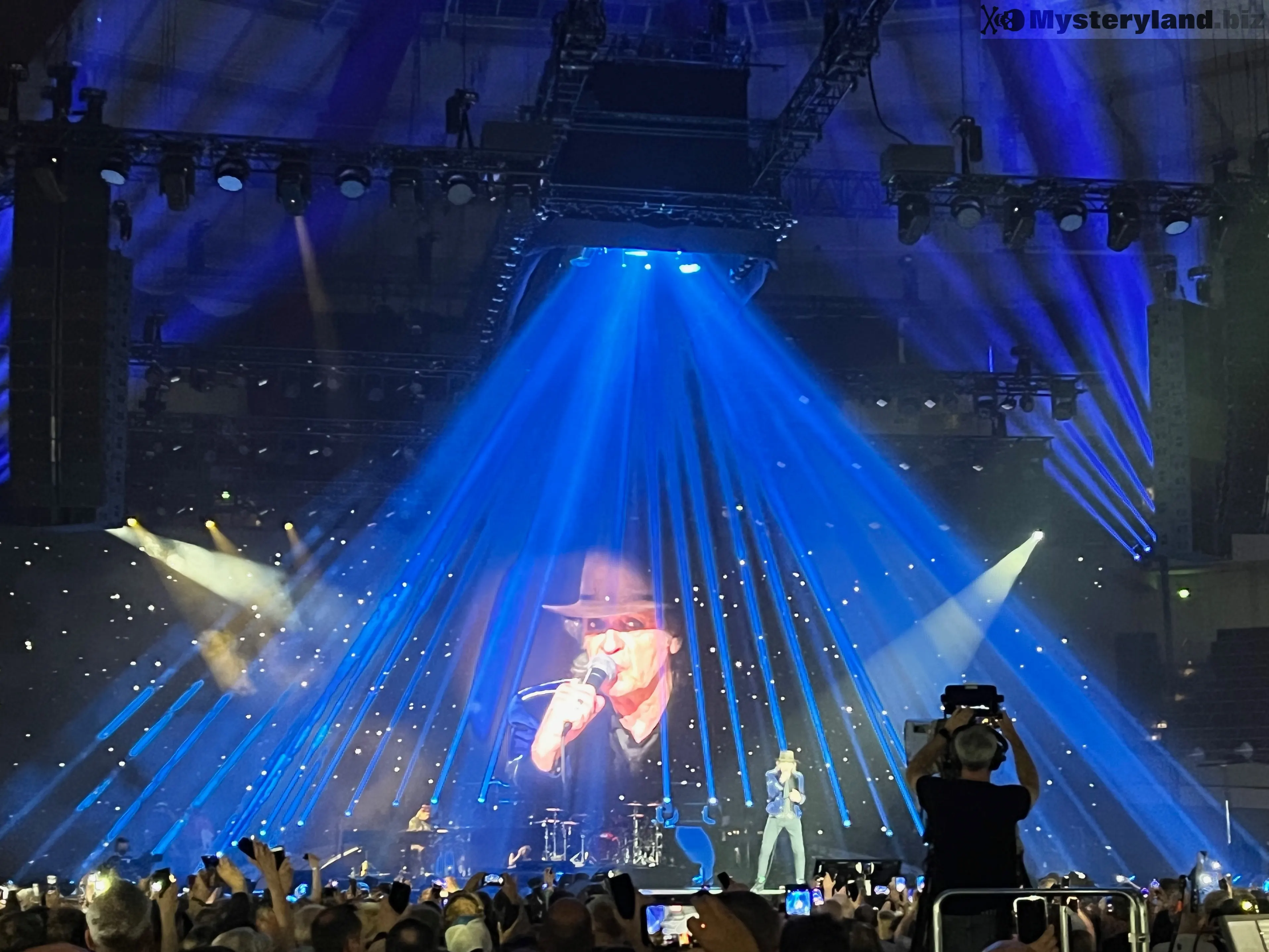 Udo Lindenberg auf der Bühne