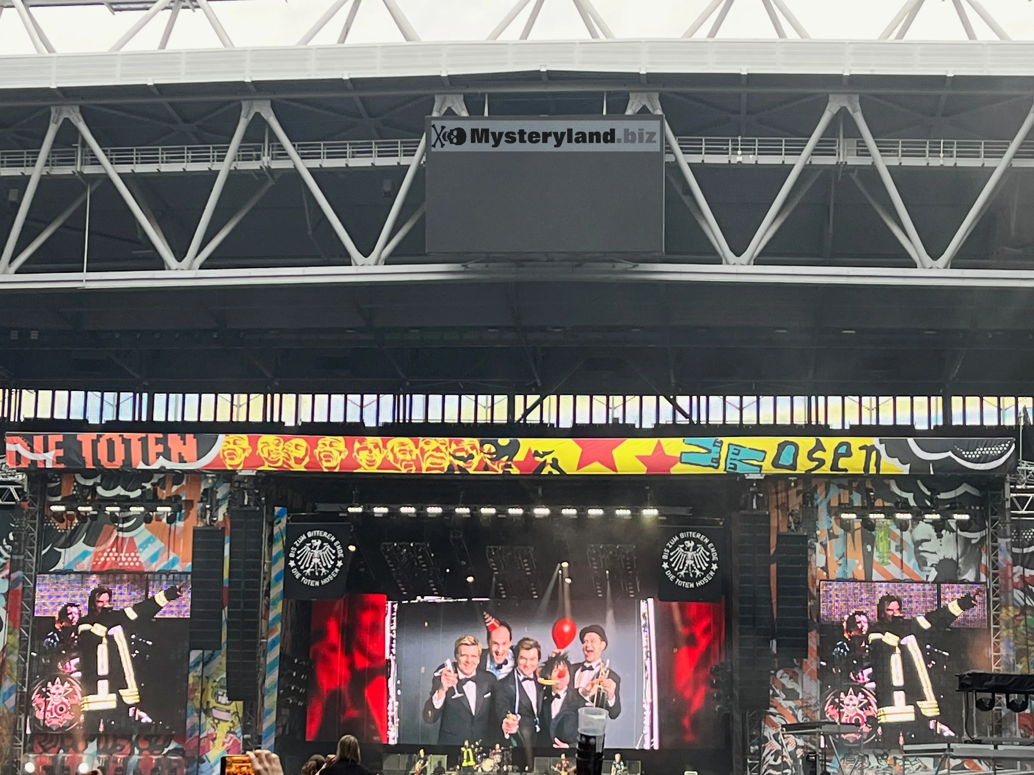 Die Toten Hosen auf der Bühne