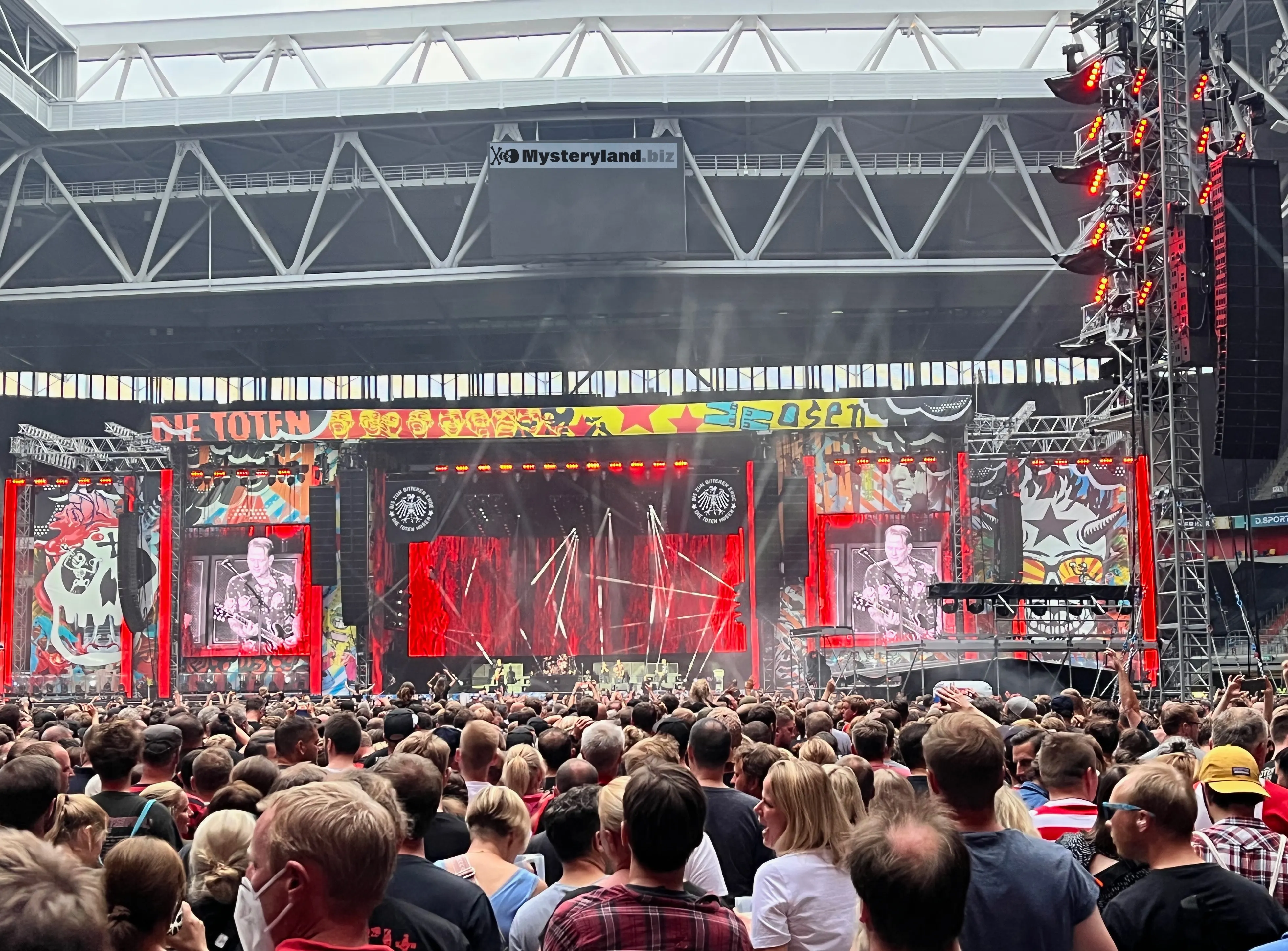 Die Toten Hosen auf der Bühne