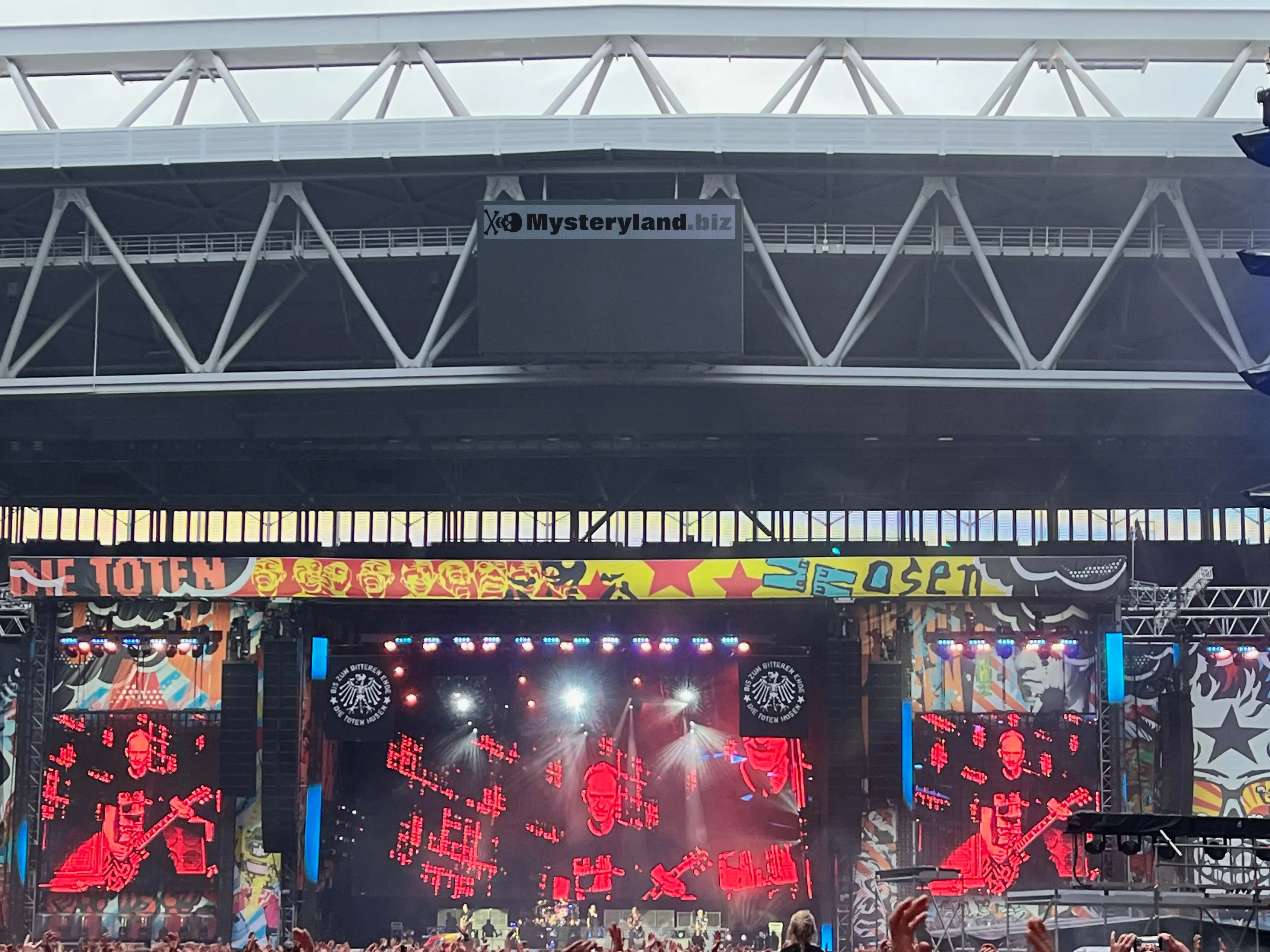 Die Toten Hosen auf der Bühne
