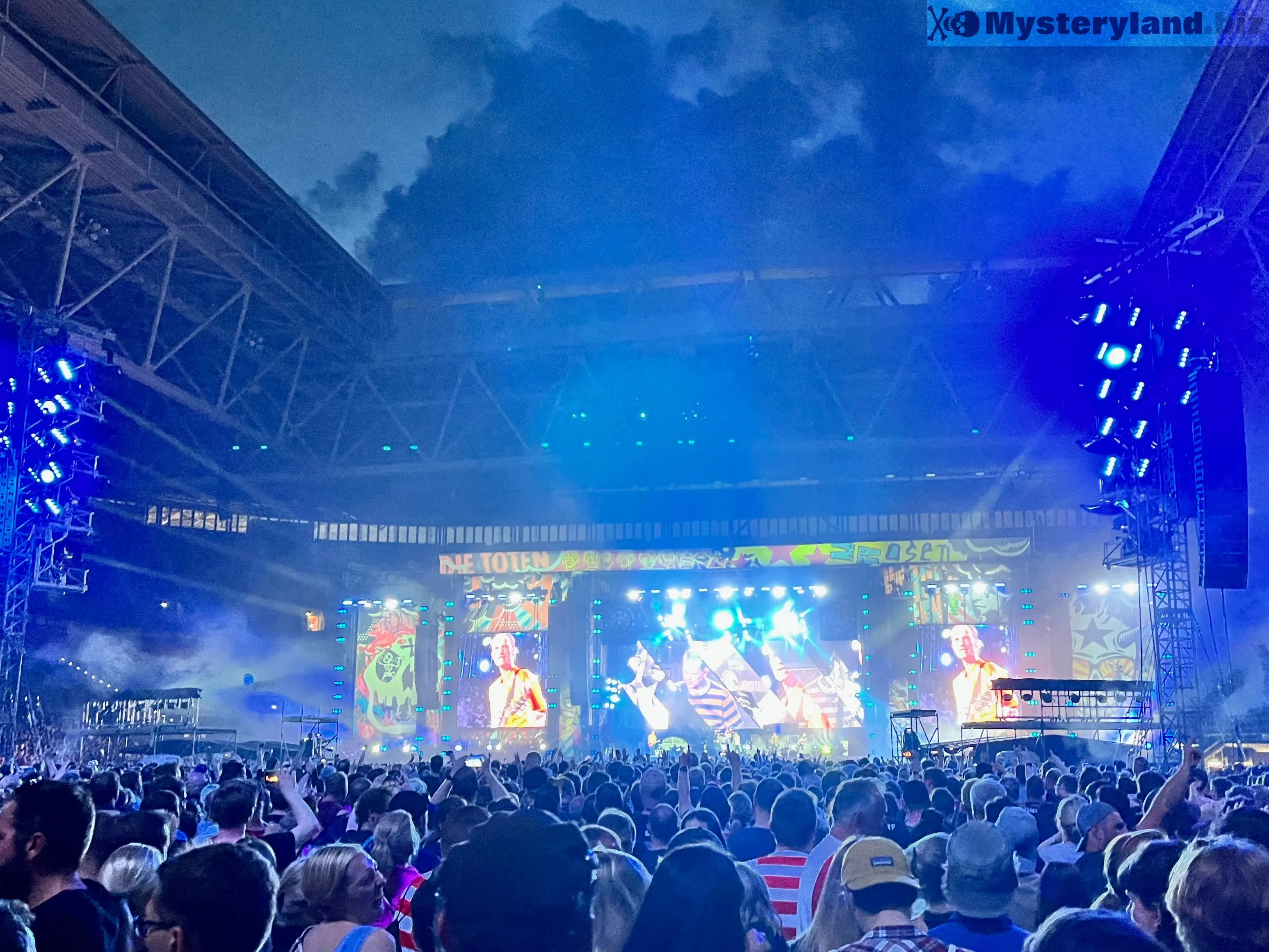 Die Toten Hosen auf der Bühne