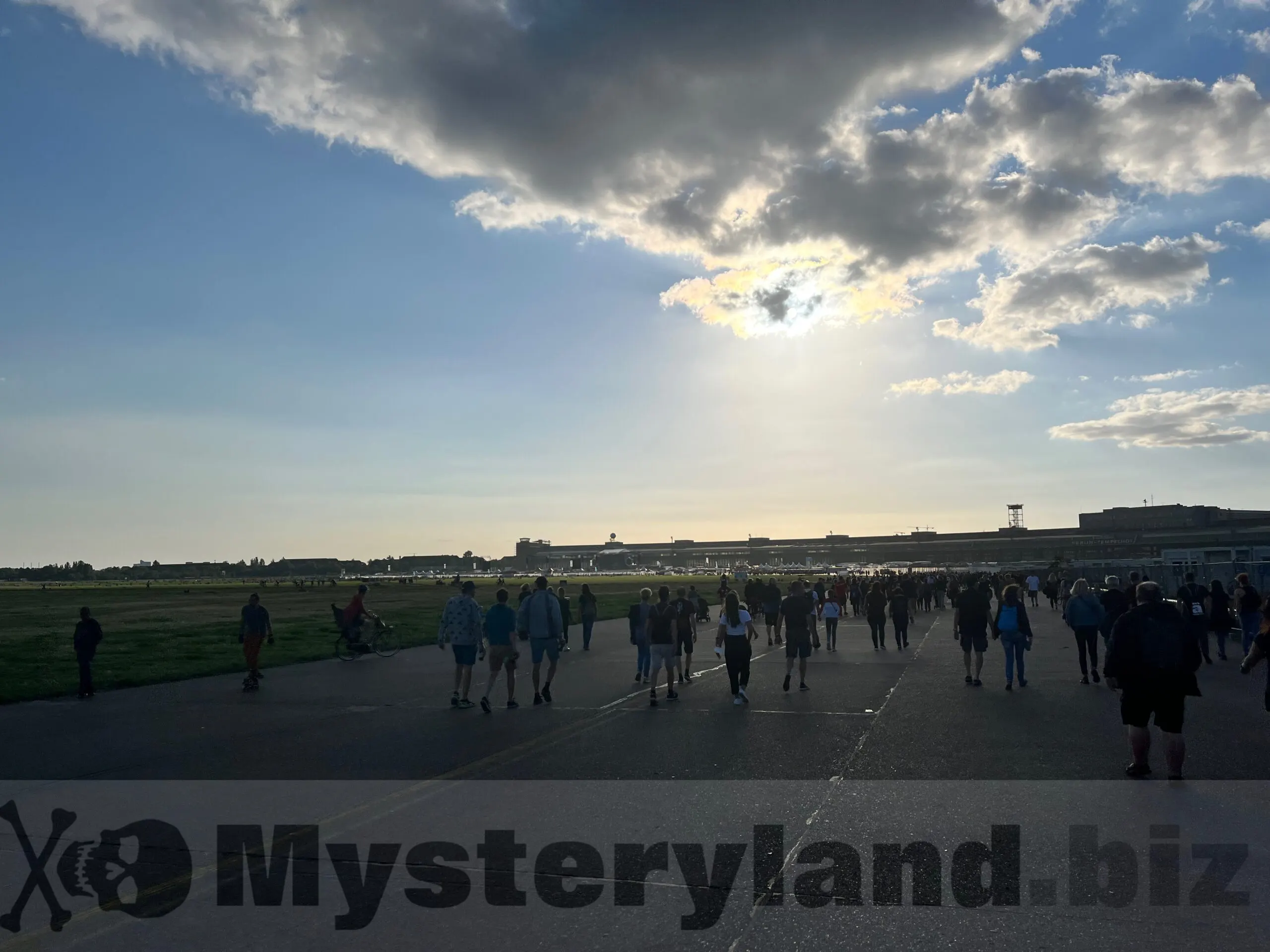 die ärzte auf dem Flughafen Tempelhof