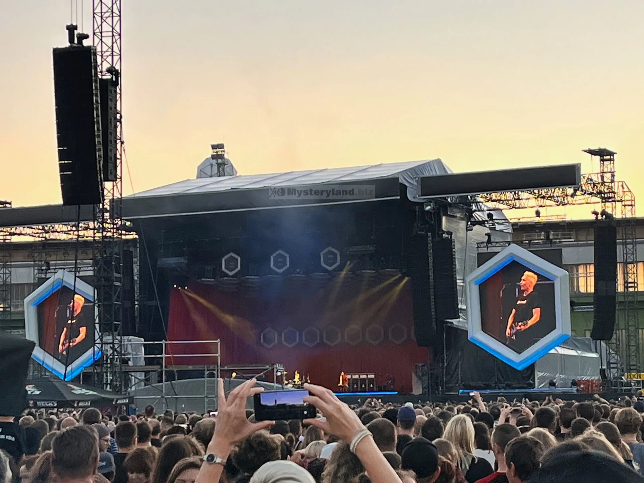 die ärzte auf der Bühne