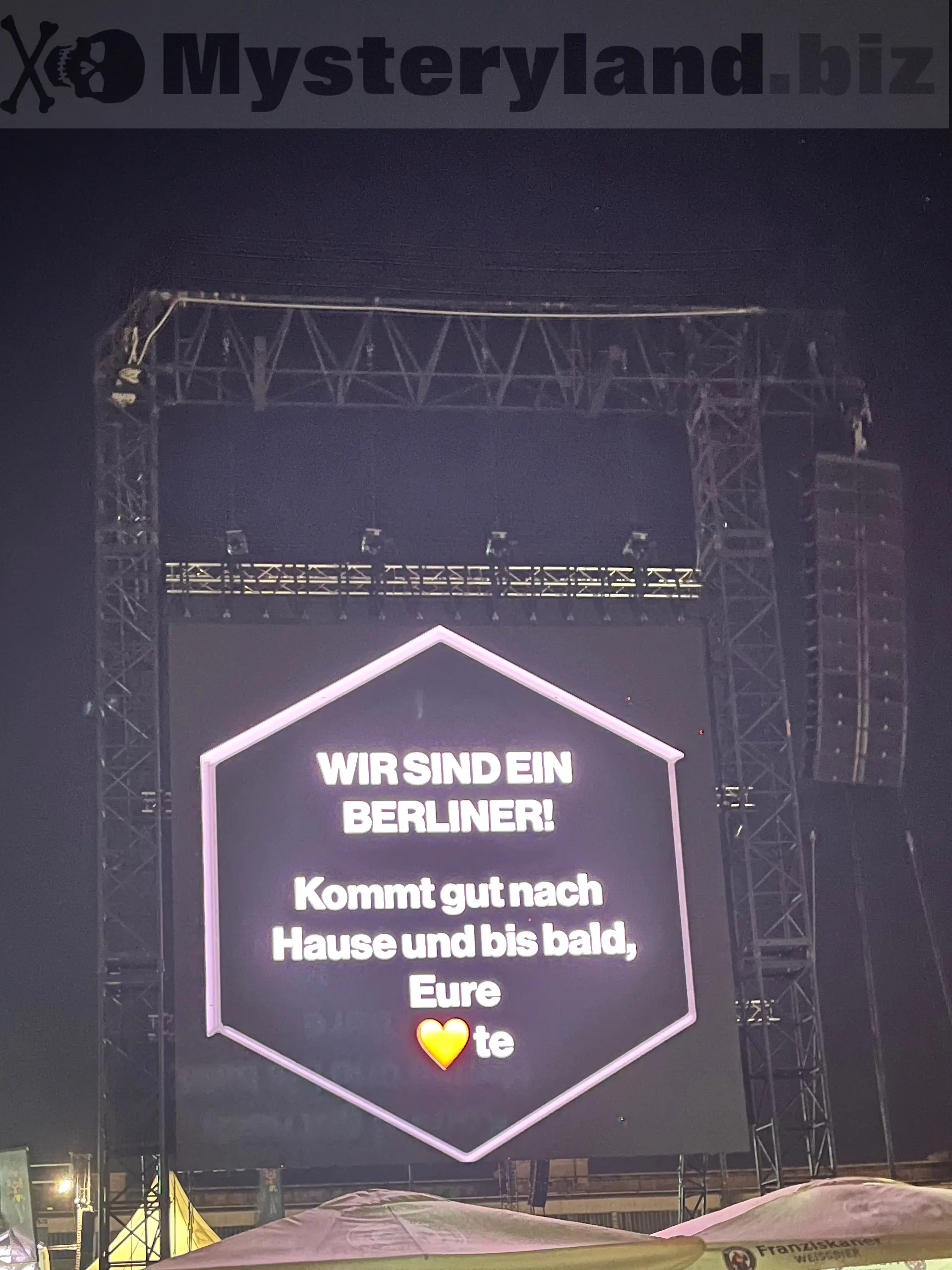 die ärzte auf der Bühne