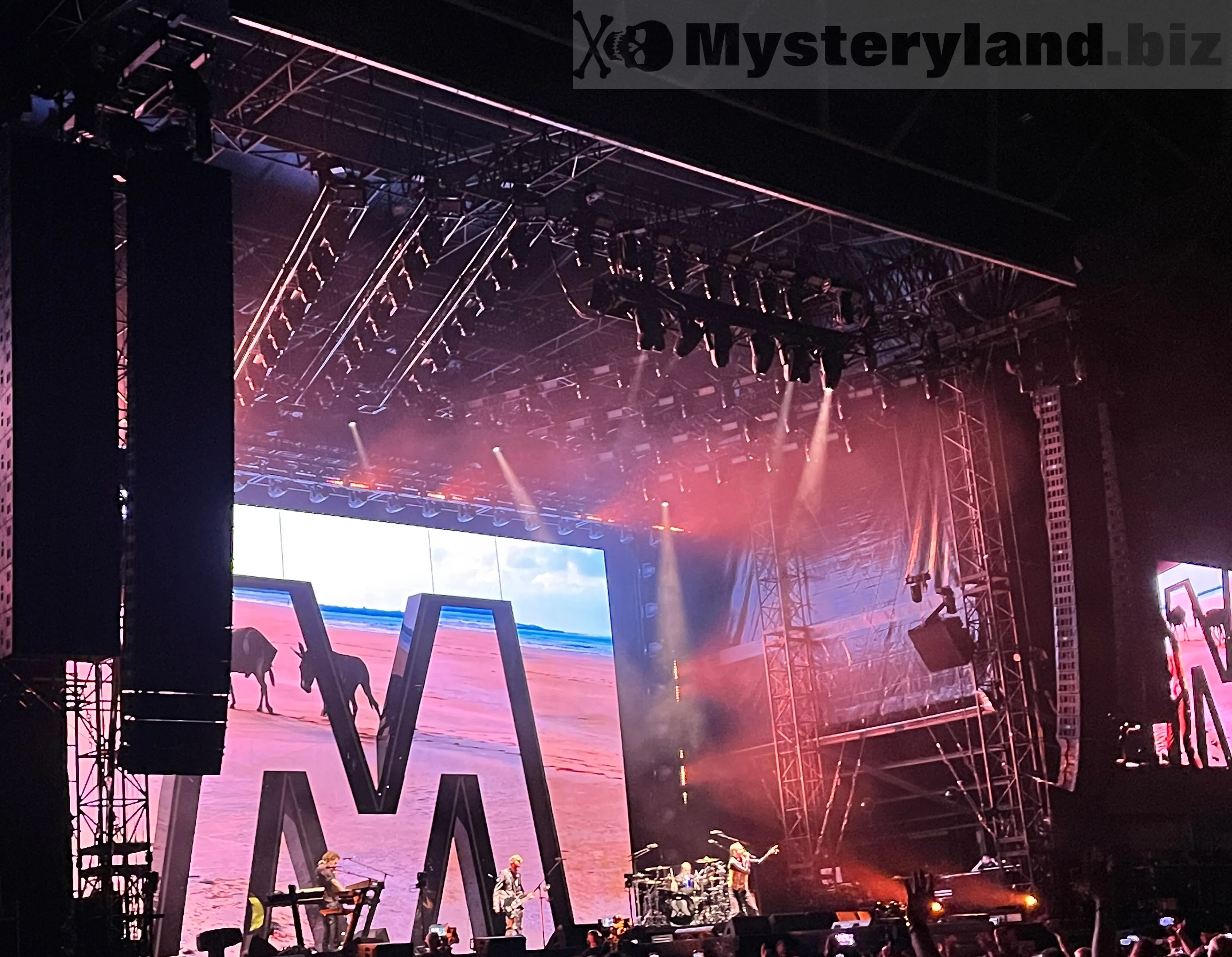 Depeche Mode auf der Bühne