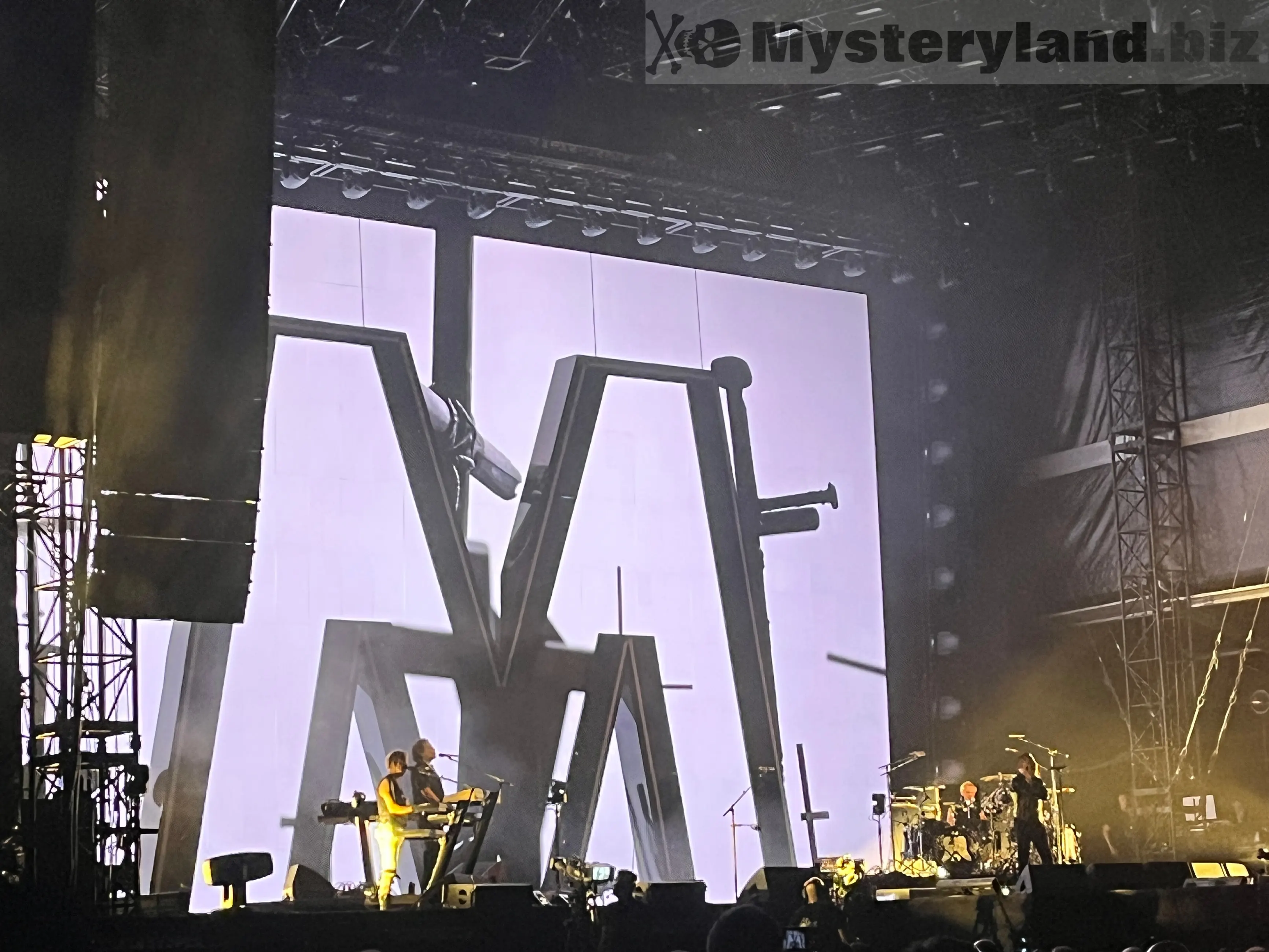 Depeche Mode auf der Bühne