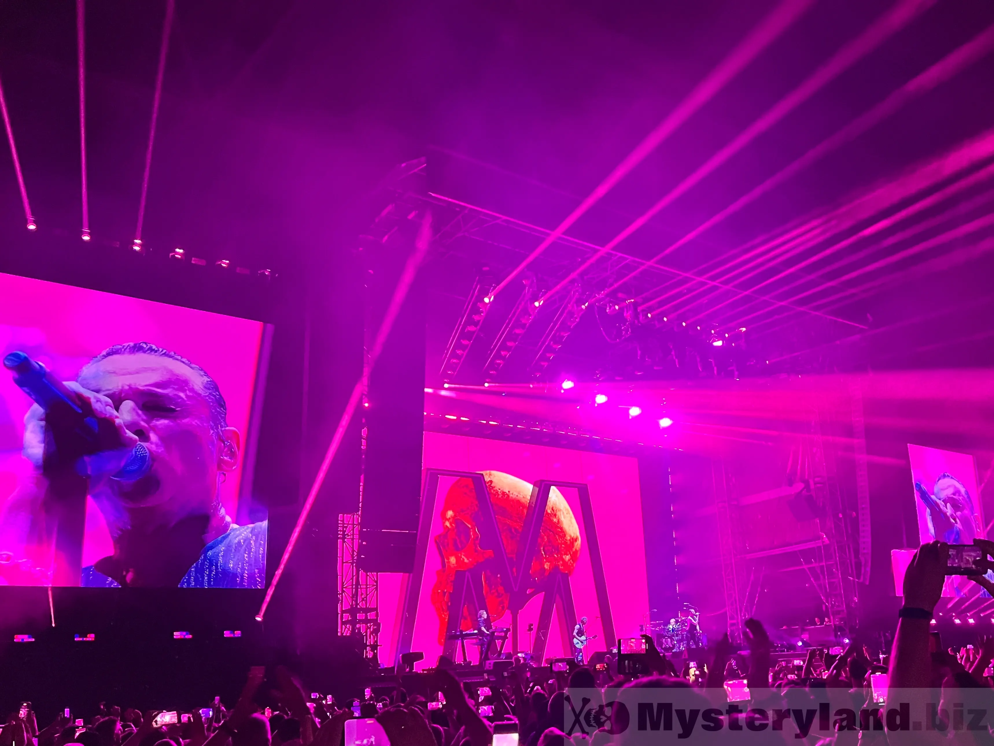 Depeche Mode auf der Bühne