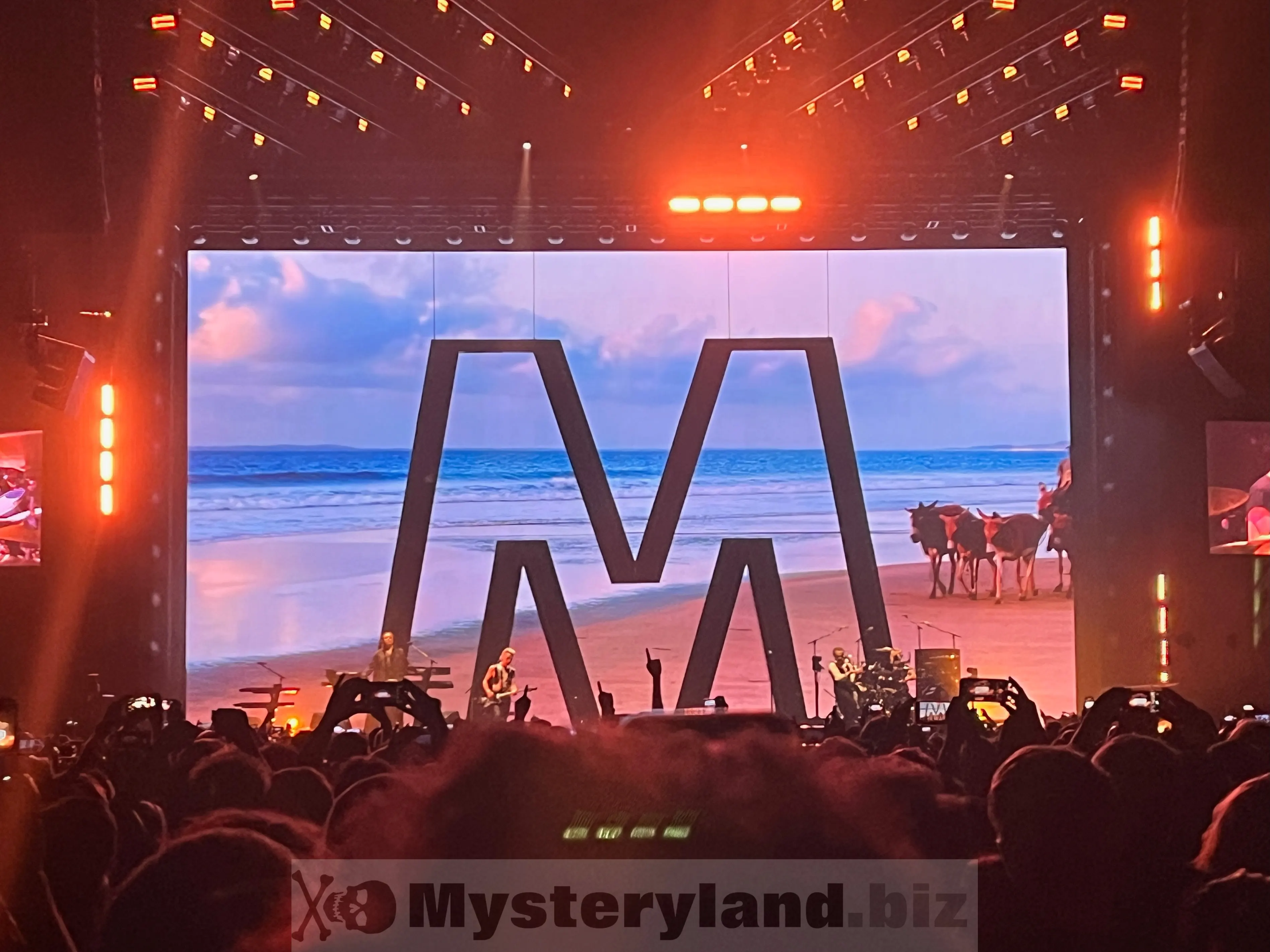 Depeche Mode auf der Bühne
