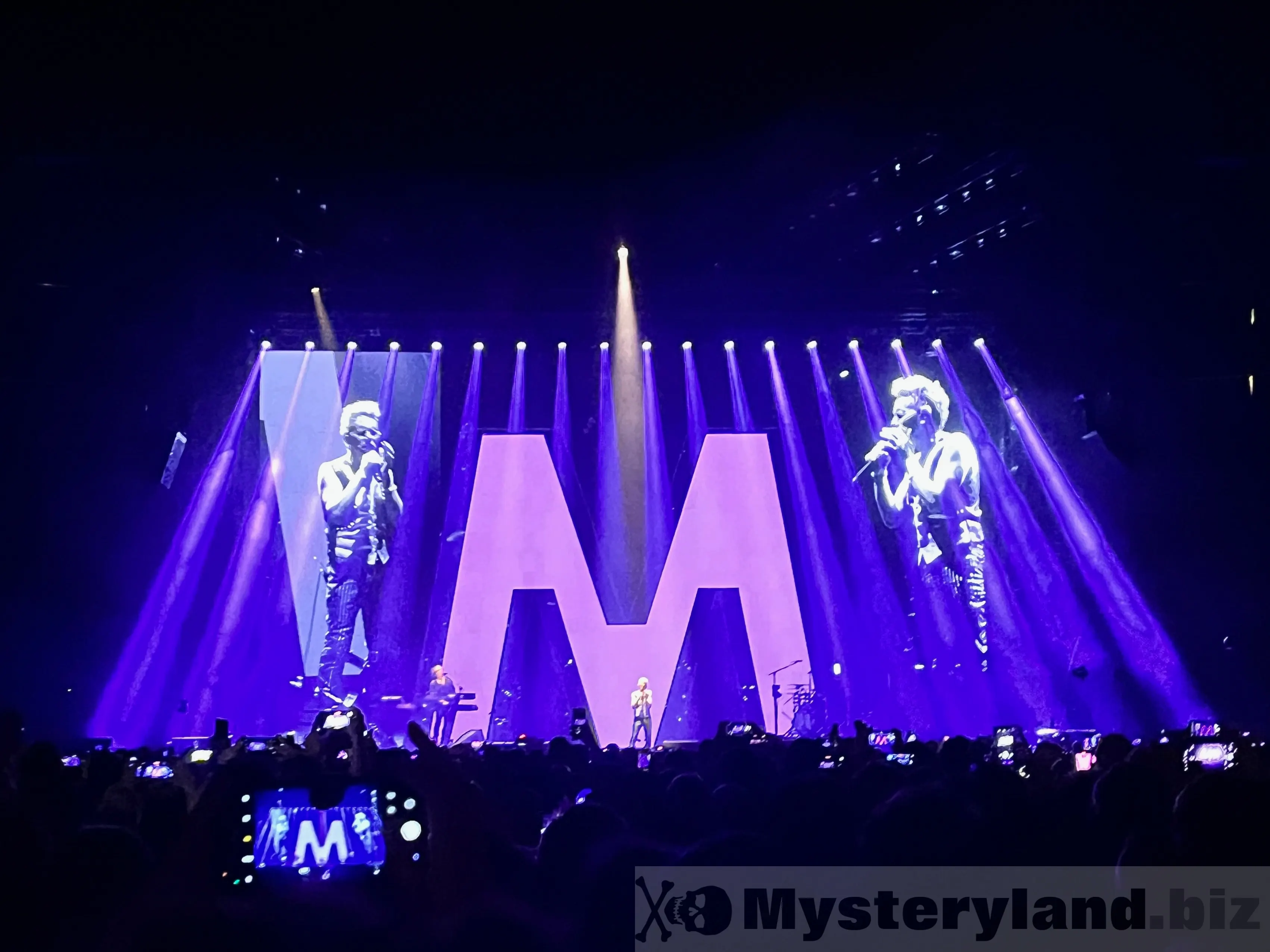 Depeche Mode auf der Bühne