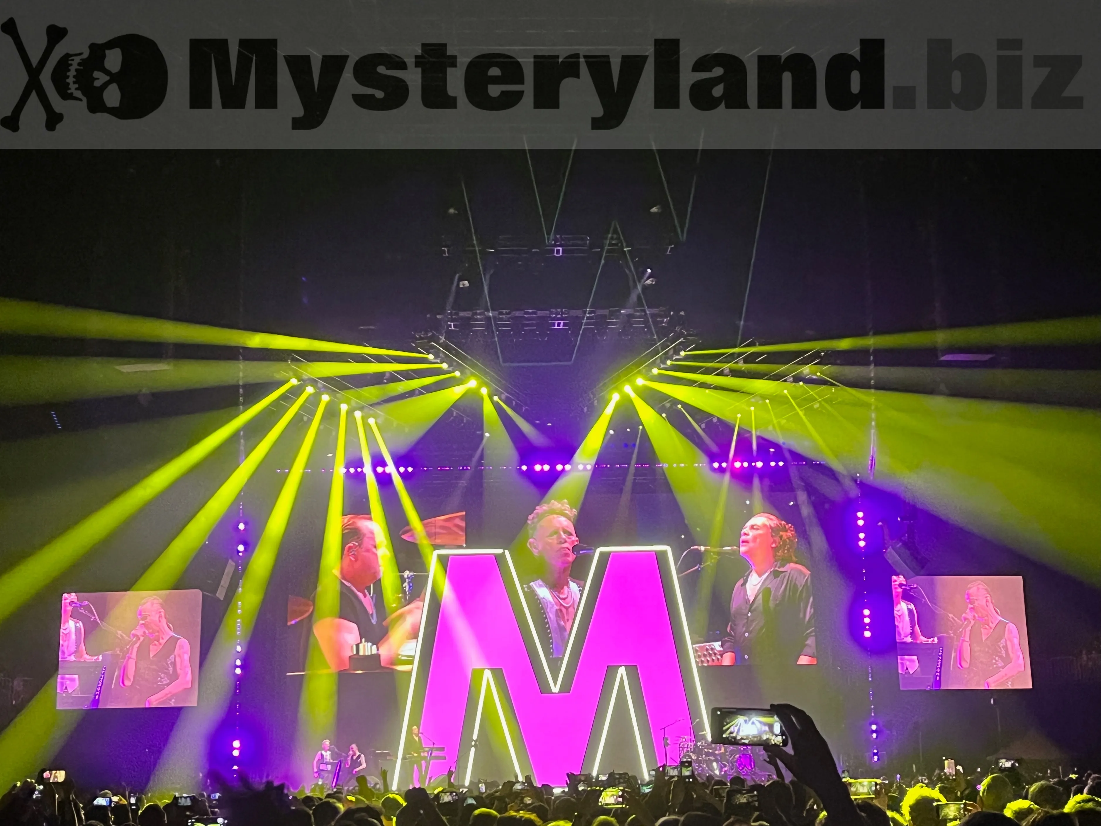 Depeche Mode auf der Bühne