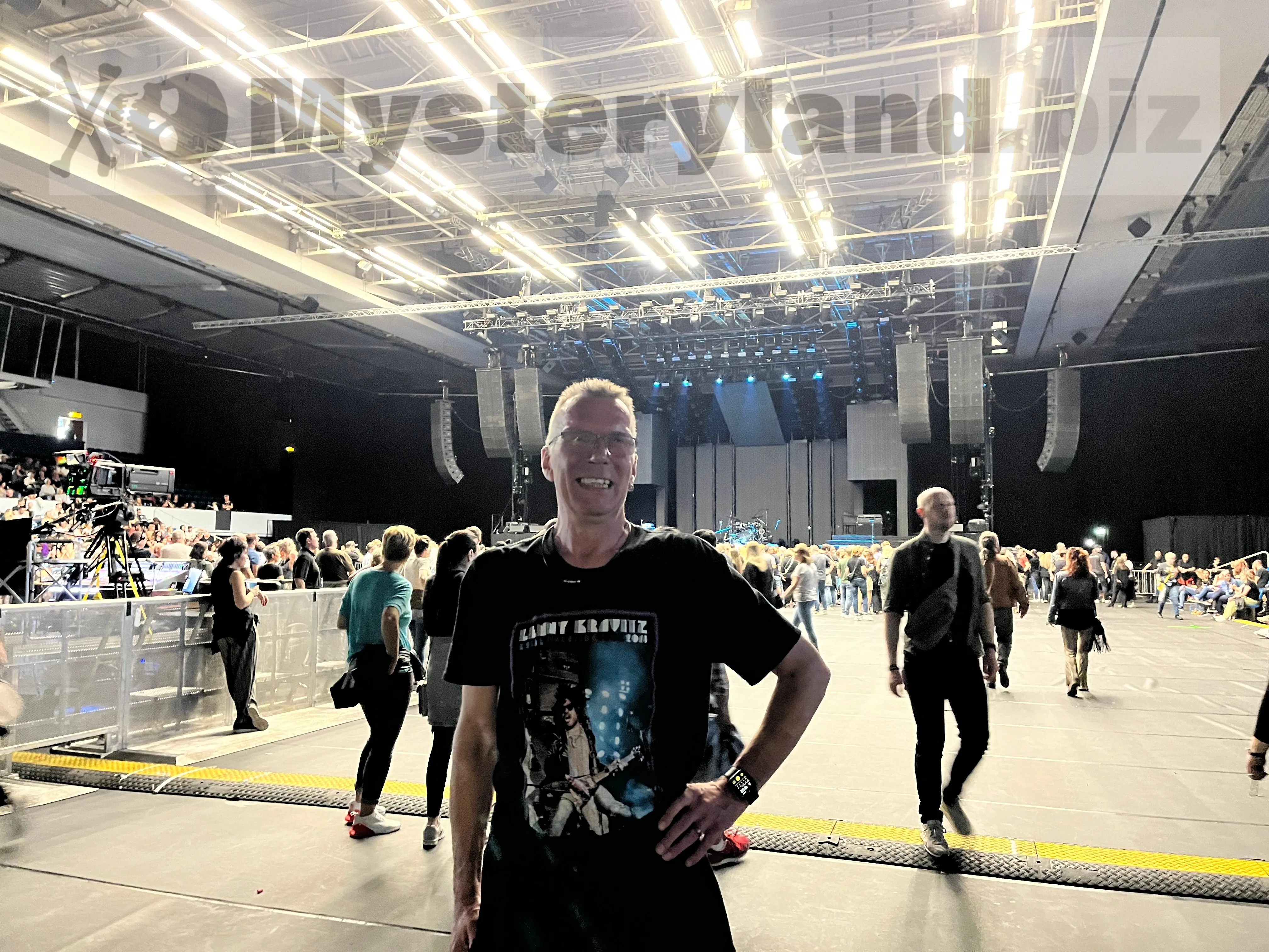 Vor dem Konzert