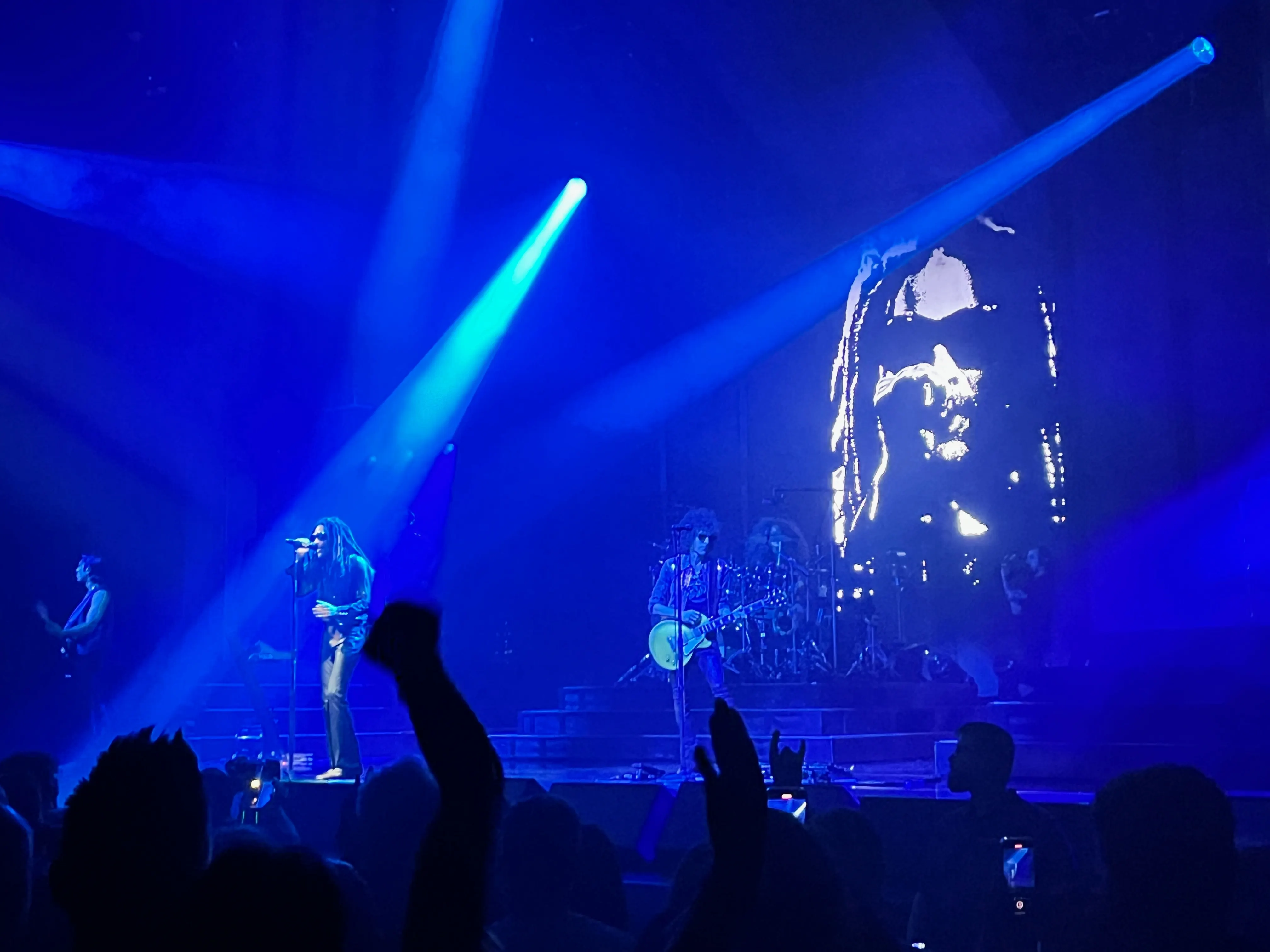 Lenny Kravitz auf der Bühne
