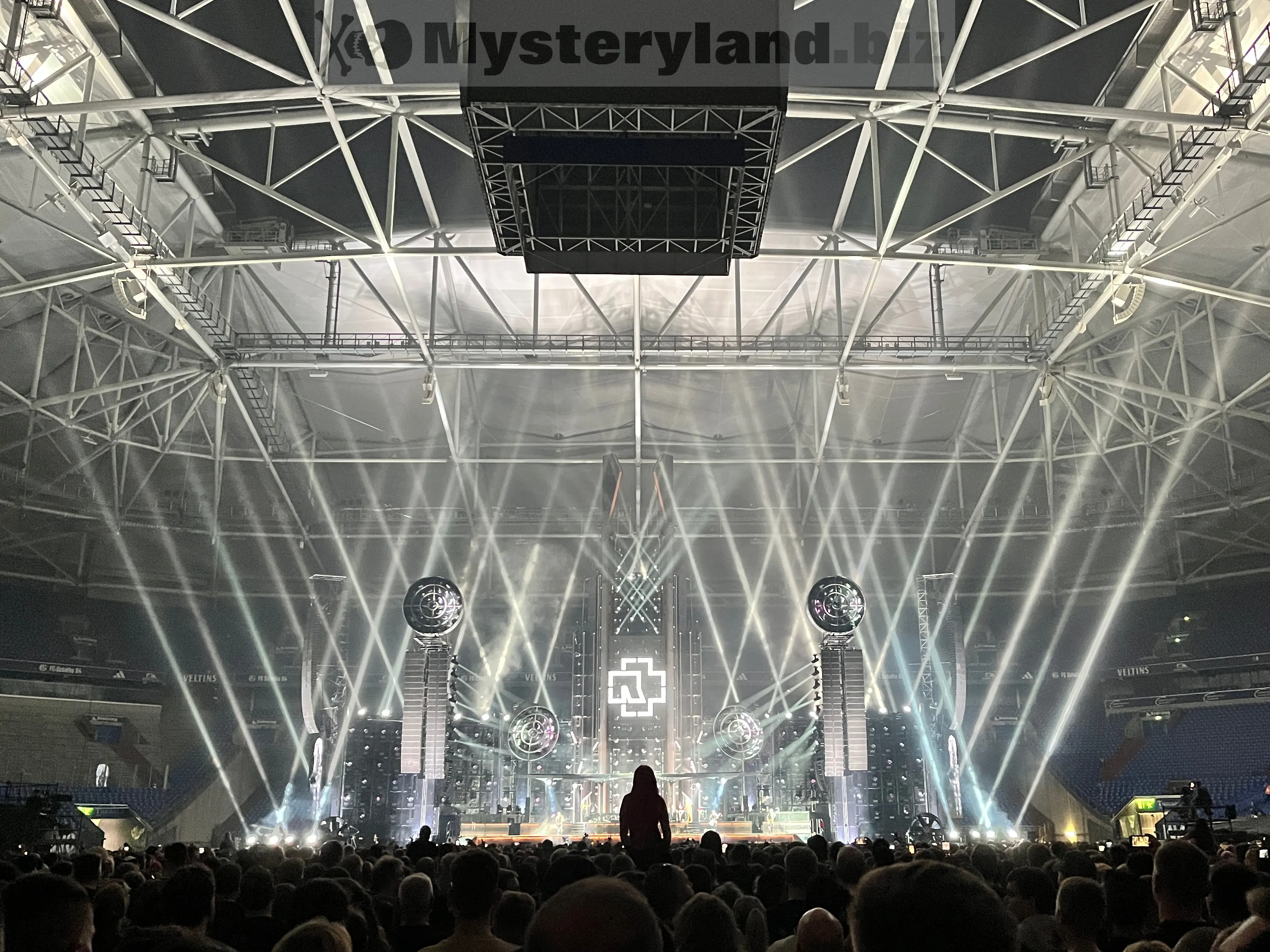 Rammstein auf der Bühne