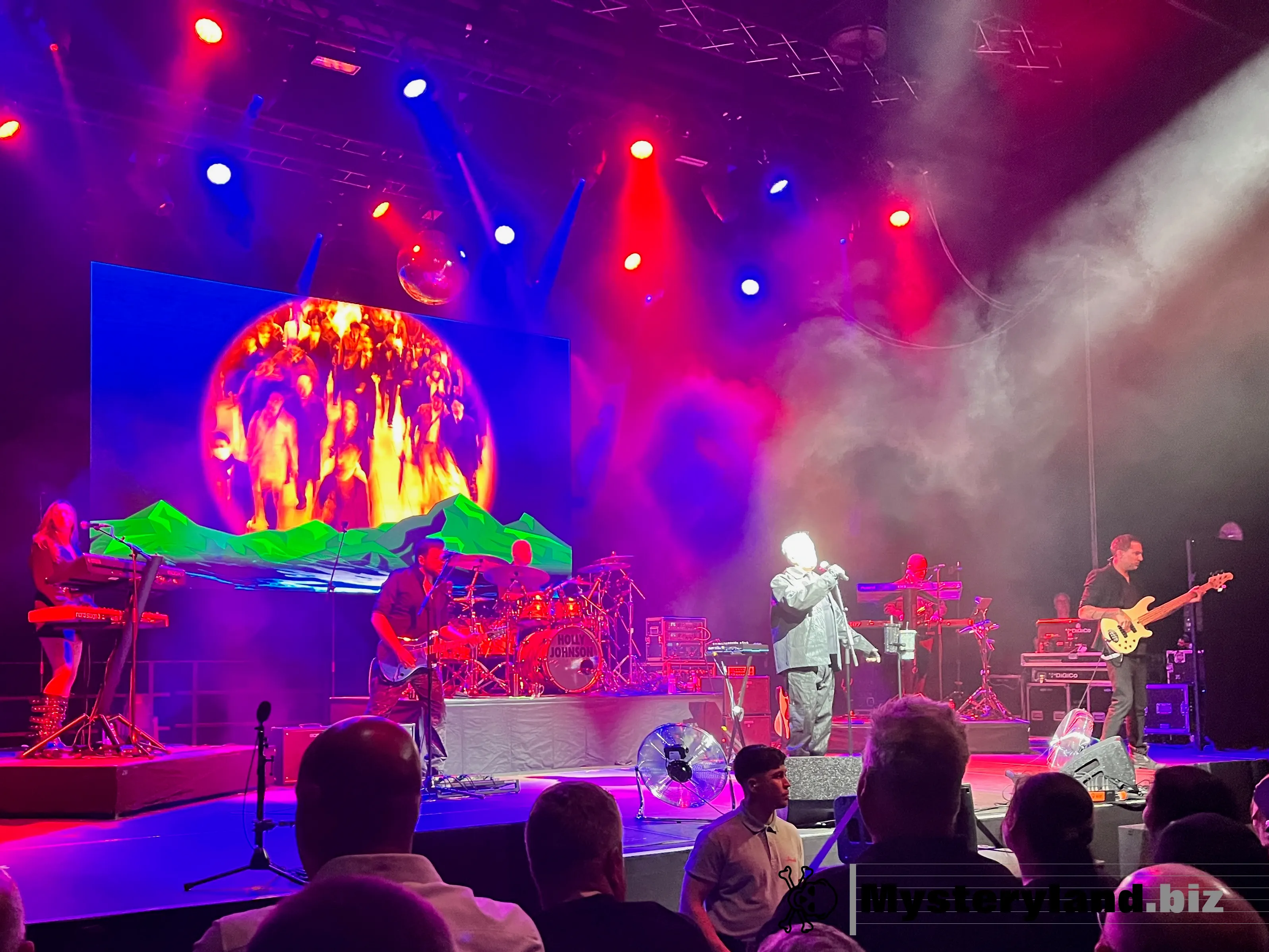 Holly Johnson auf der Bühne