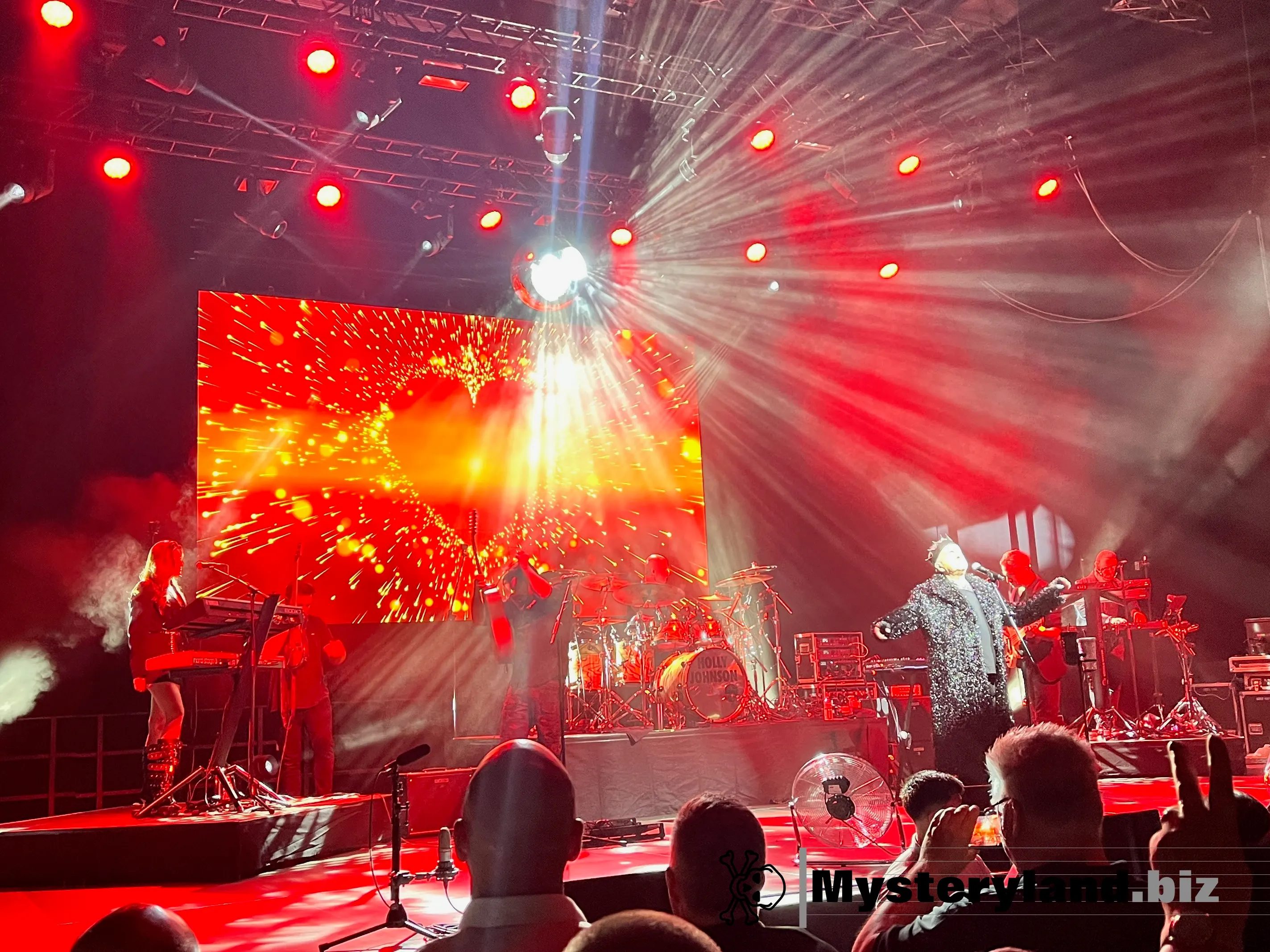 Holly Johnson auf der Bühne