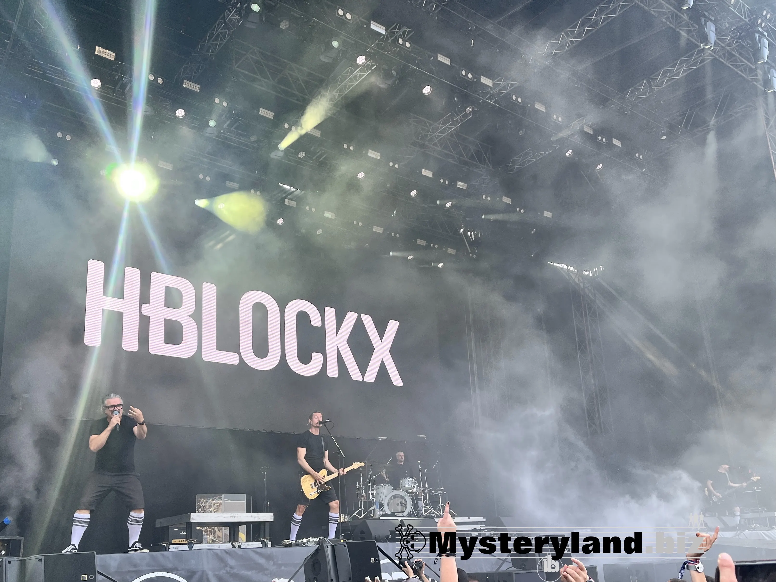 H-BLOCKX auf der Bühne