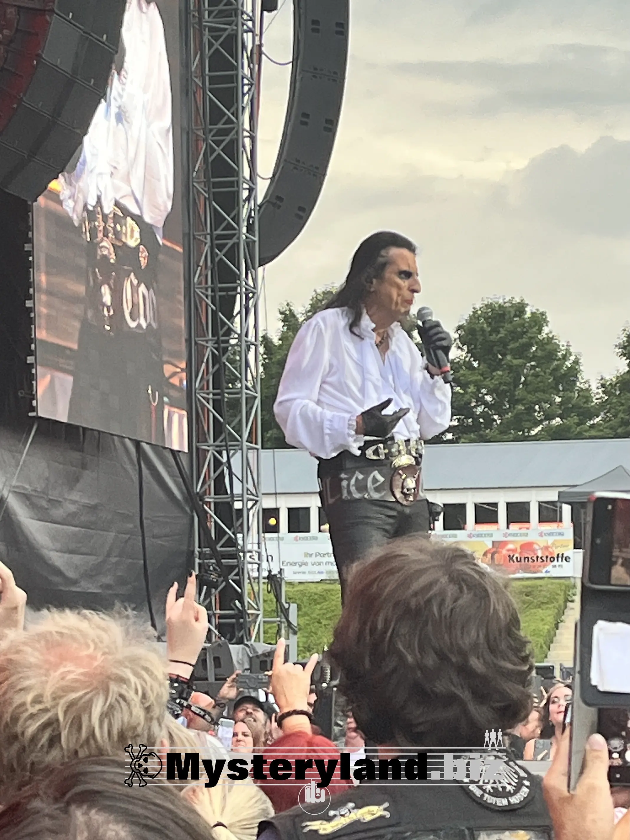 Alice Cooper auf der Bühne