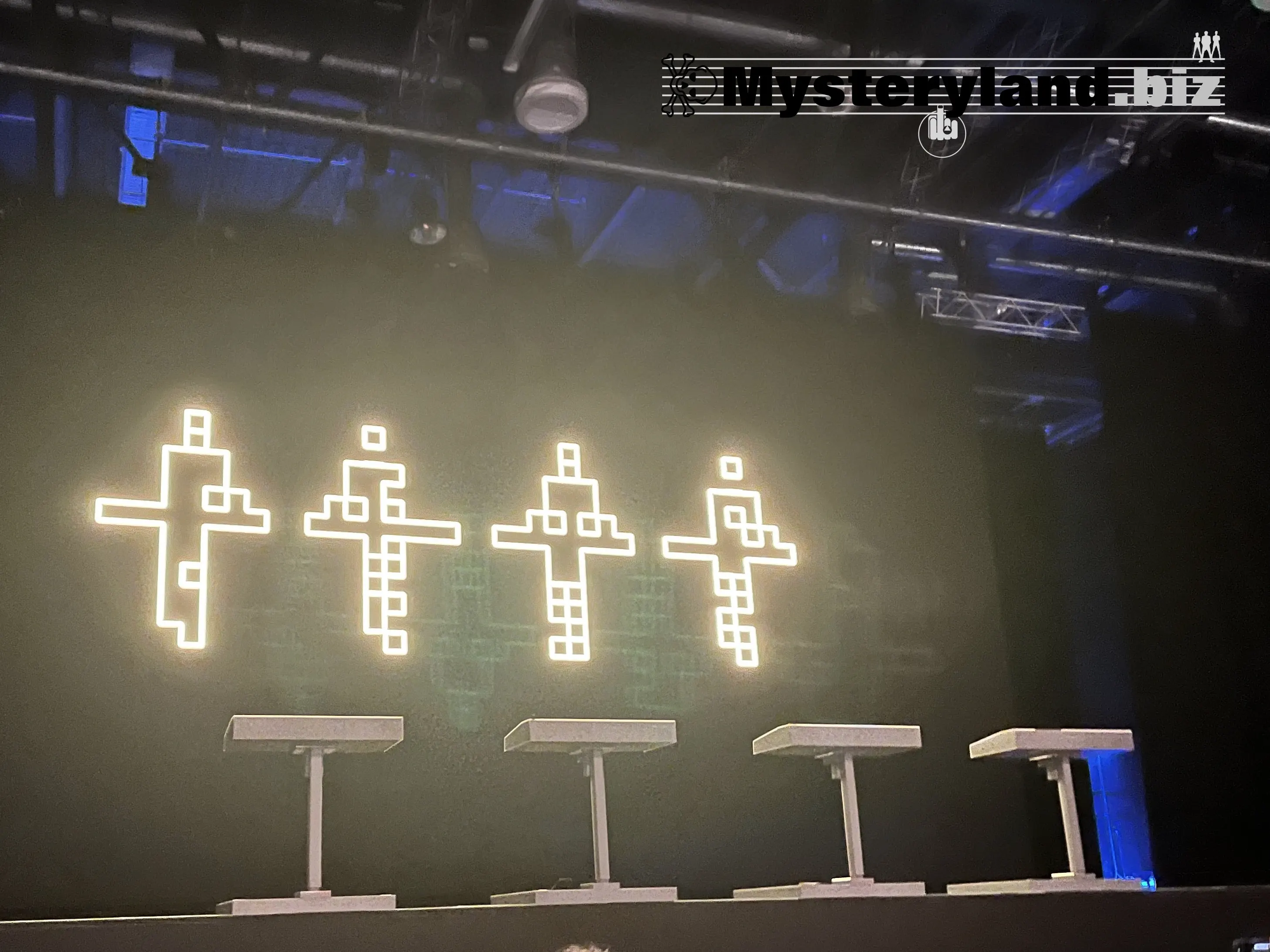 Kraftwerk auf der Bühne im RuhrCongress Bochum