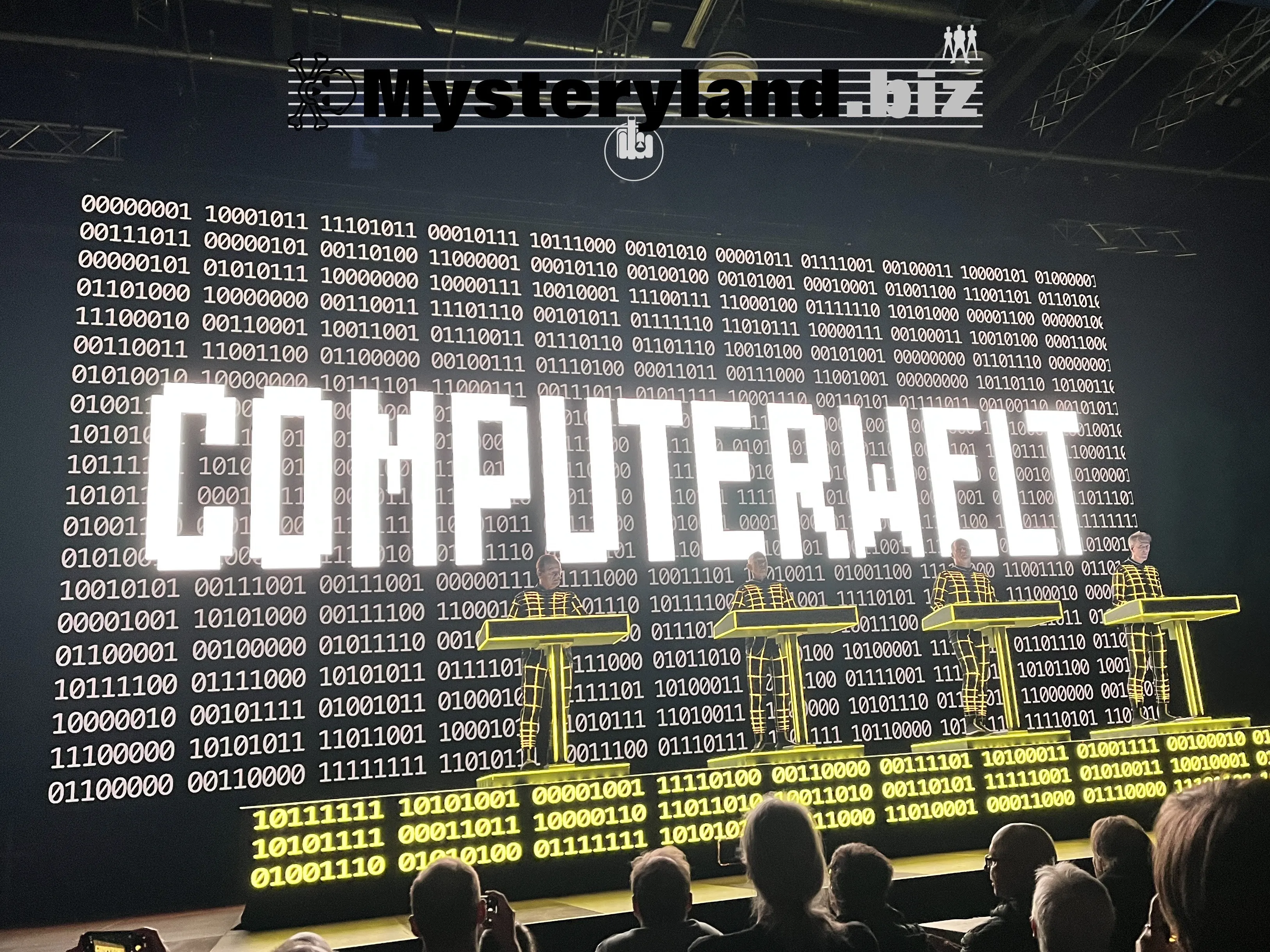 Kraftwerk auf der Bühne im RuhrCongress Bochum