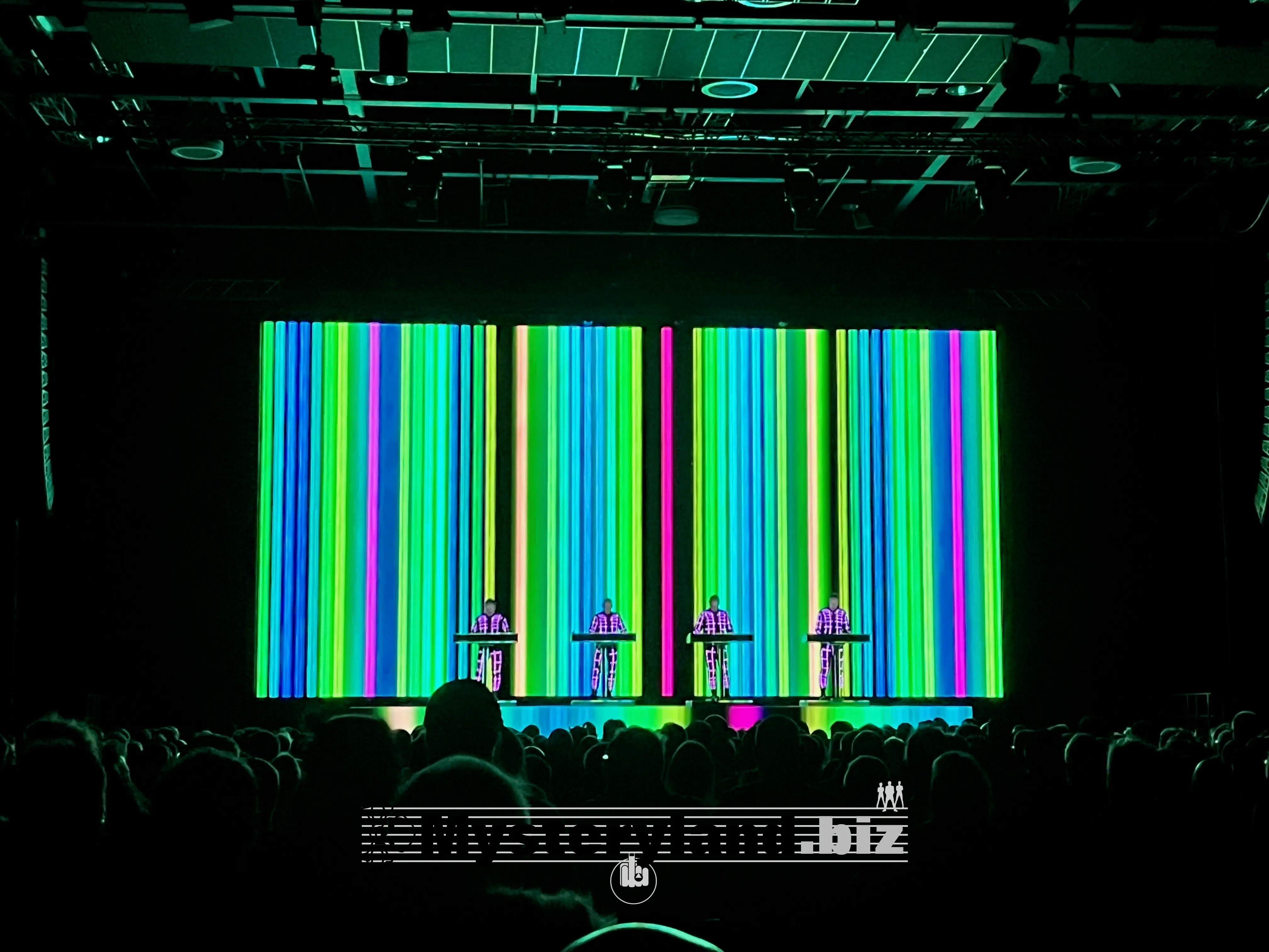 Kraftwerk auf der Bühne im RuhrCongress Bochum